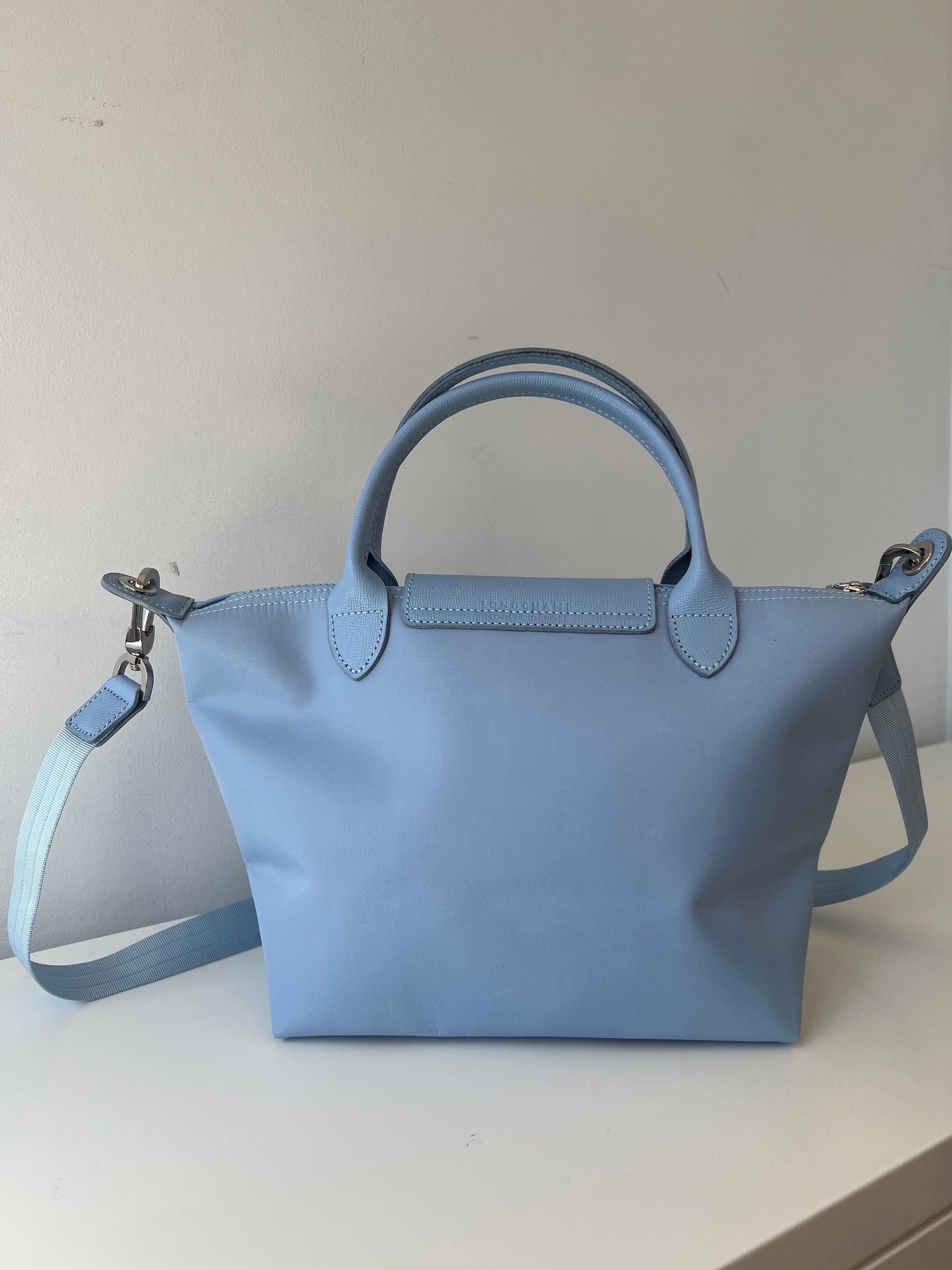 LONGCHAMP SMALL TOTE BAG / BLUE