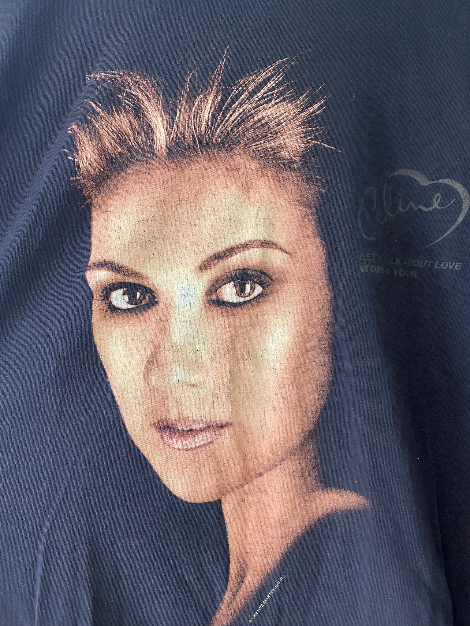 1998 CELINE DION TEE / LARGE