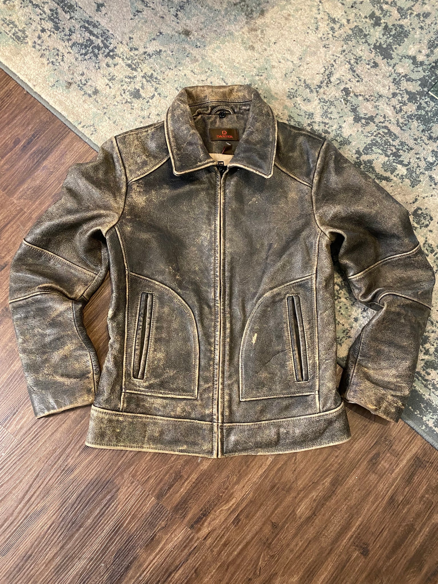 Danier Patina Leather Jacket