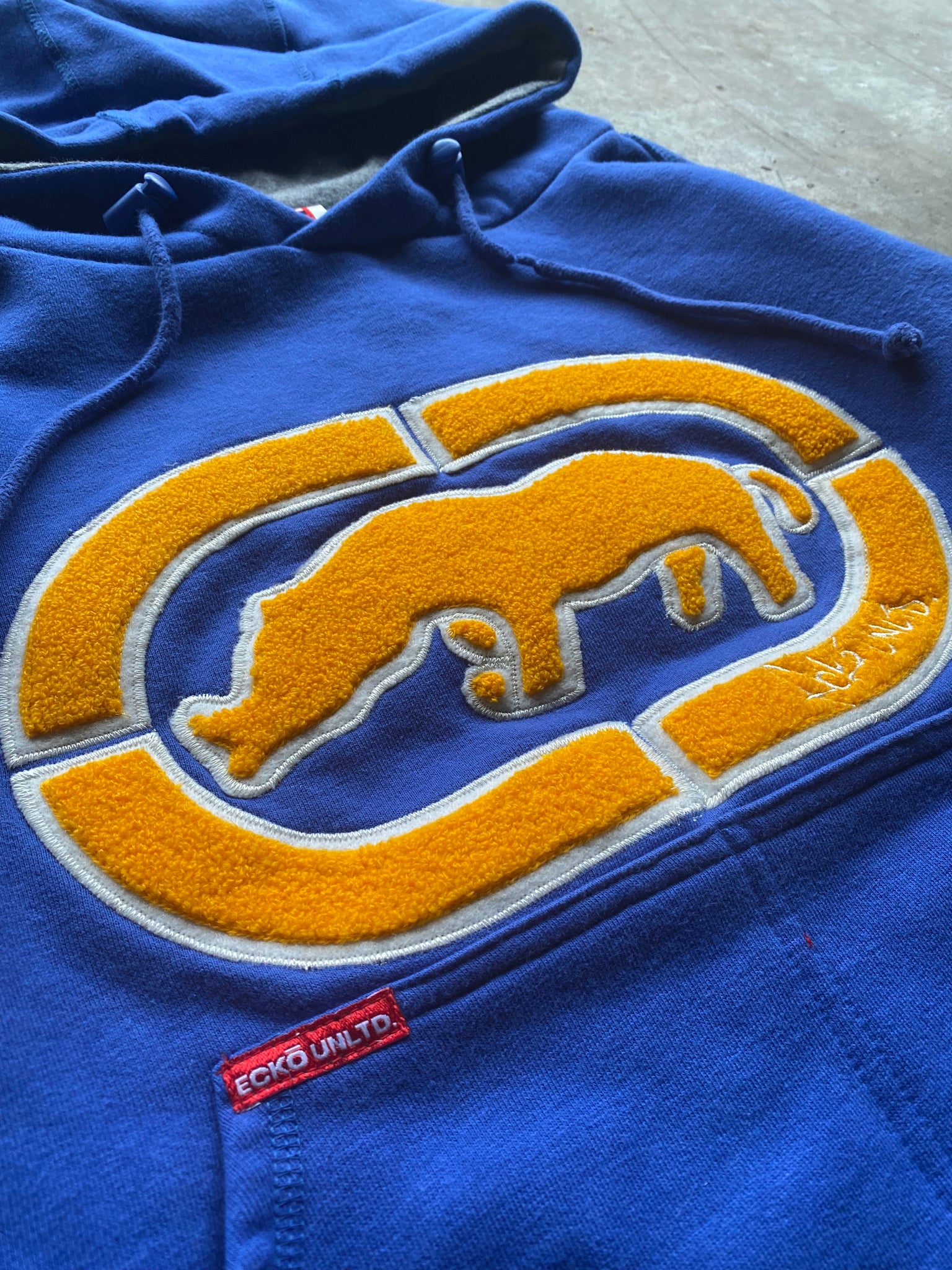 2000S ECKO BLUE CORE HOODIE / MEDIUM