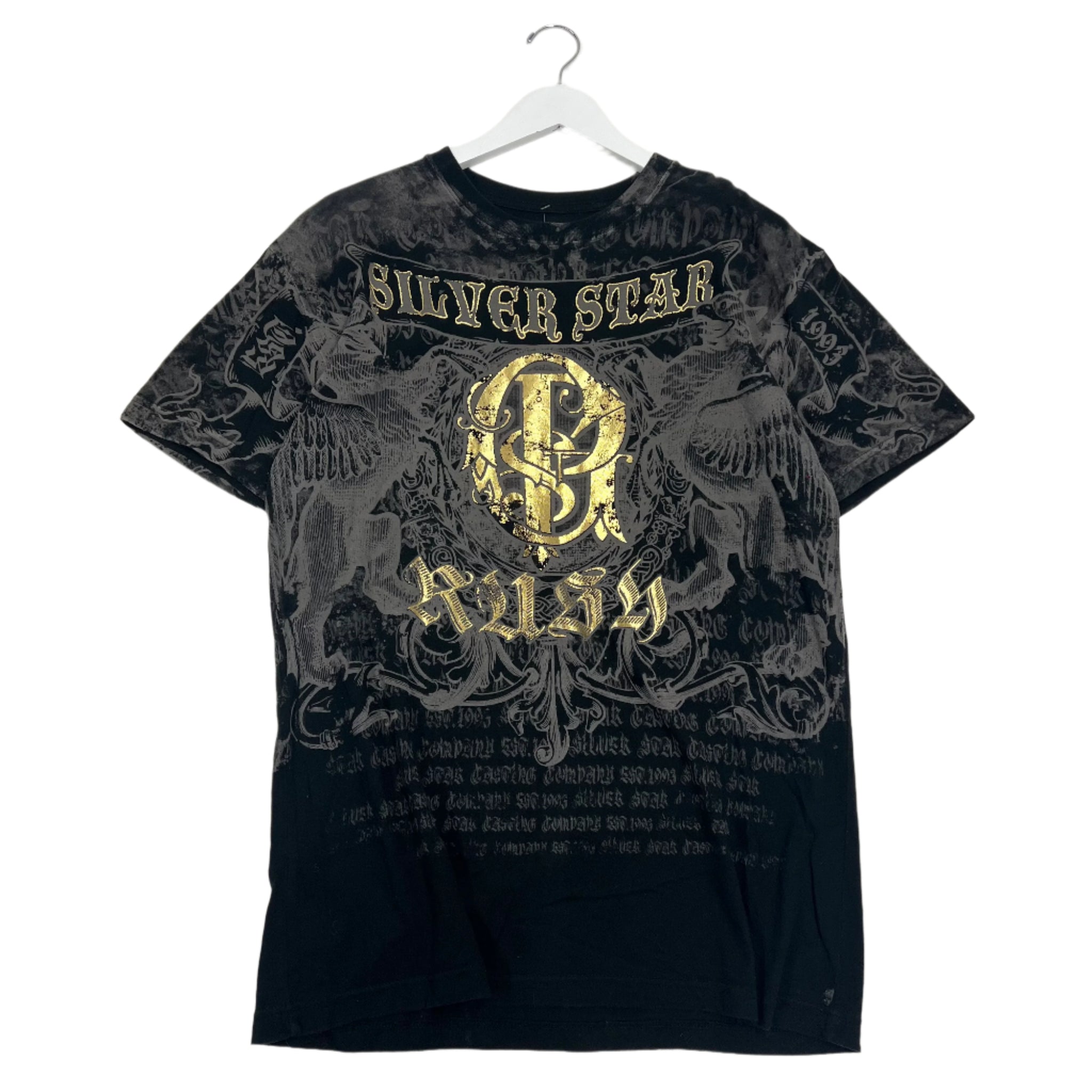 Grunge Y2K Distressed Affliction Xtreme Couture Ed Hardy Vancouver Streetwear Vancouver Vintage Cross Angel Harley Davidson FLame Metal Mulisha Quiksilver