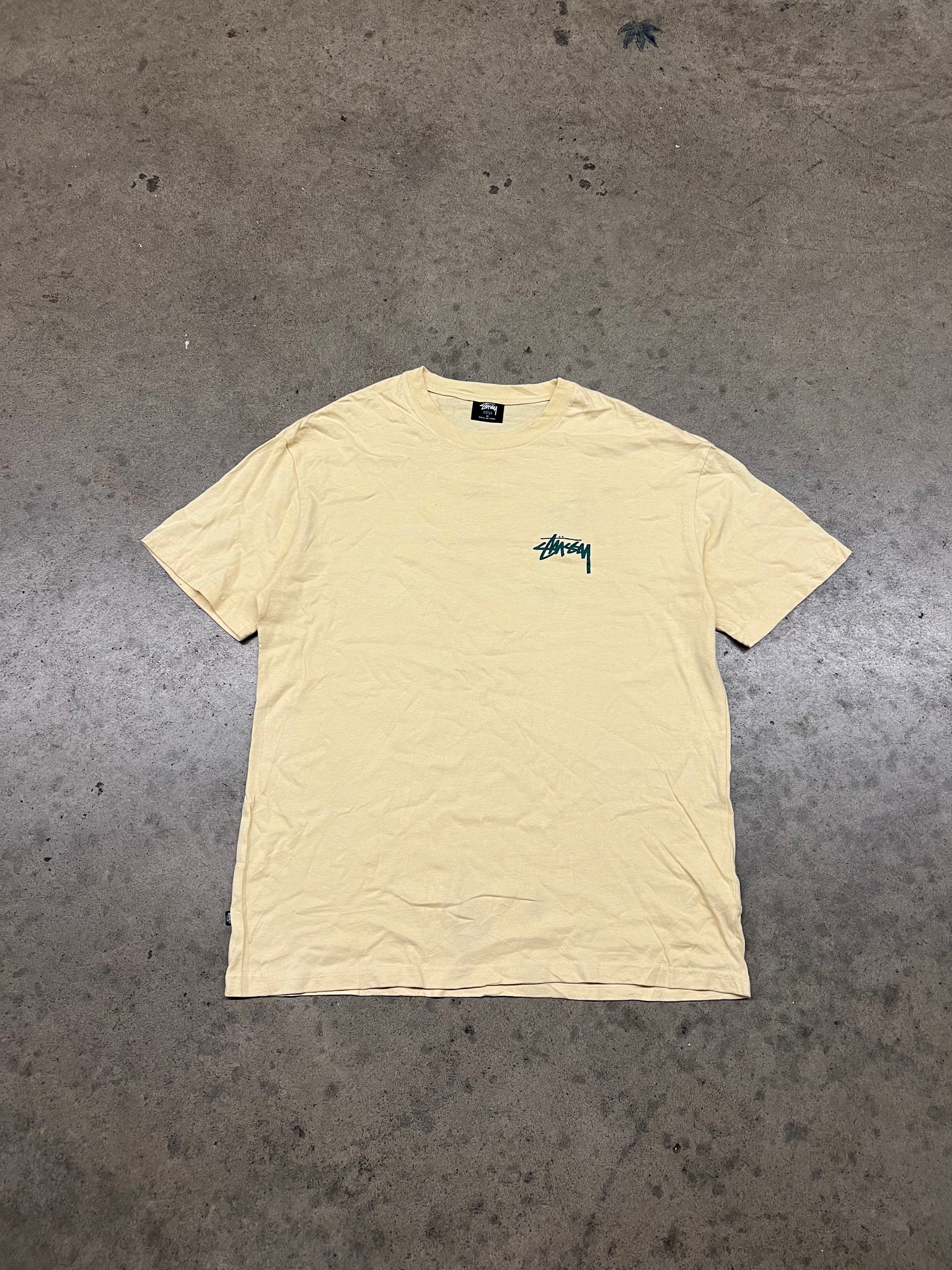 STUSSY HANDLE WITH CARE TEE / MEDIUM