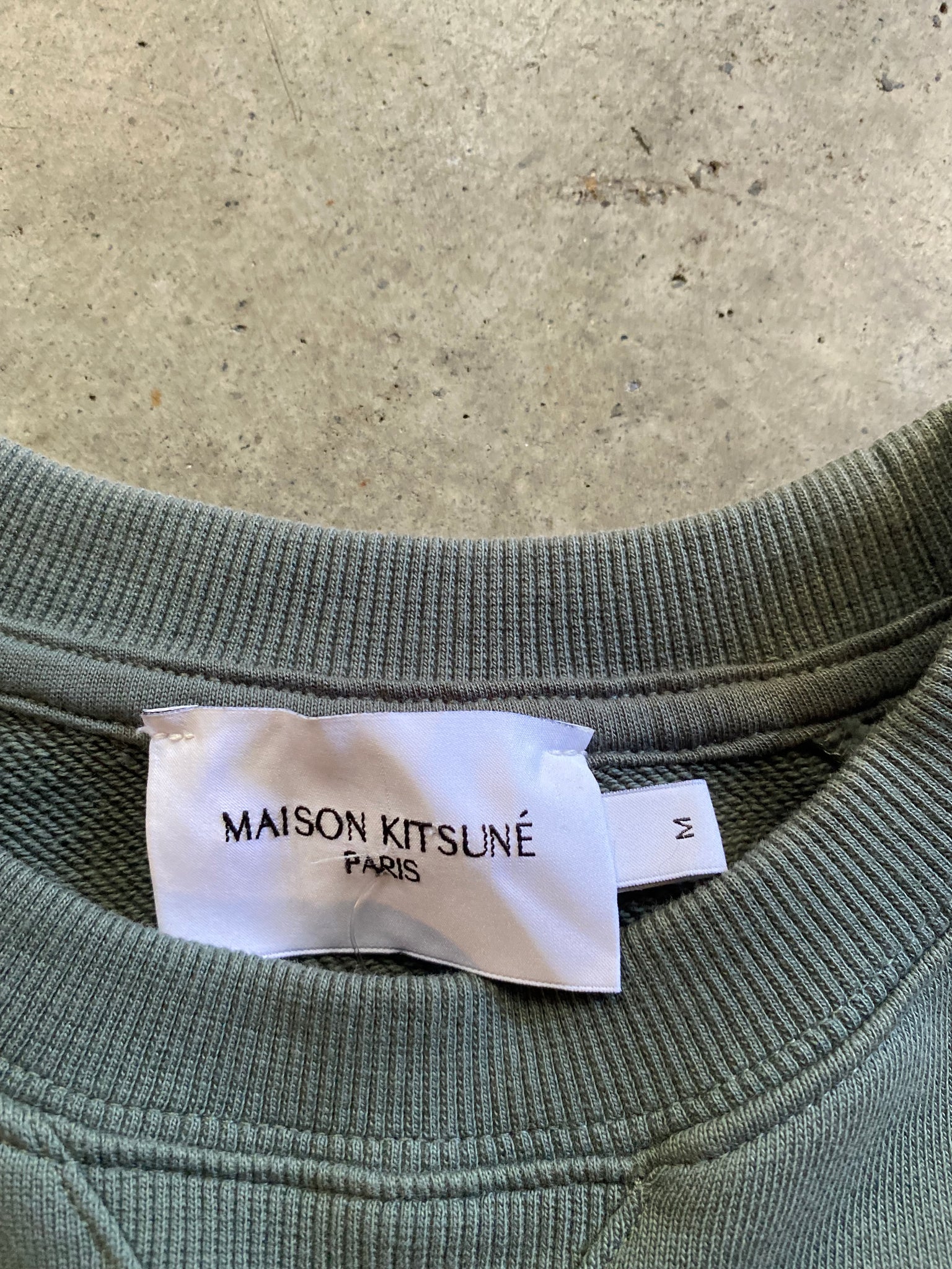 MAISON KITSUNE x LINEFRIENDS CREWNECK / MEDIUM