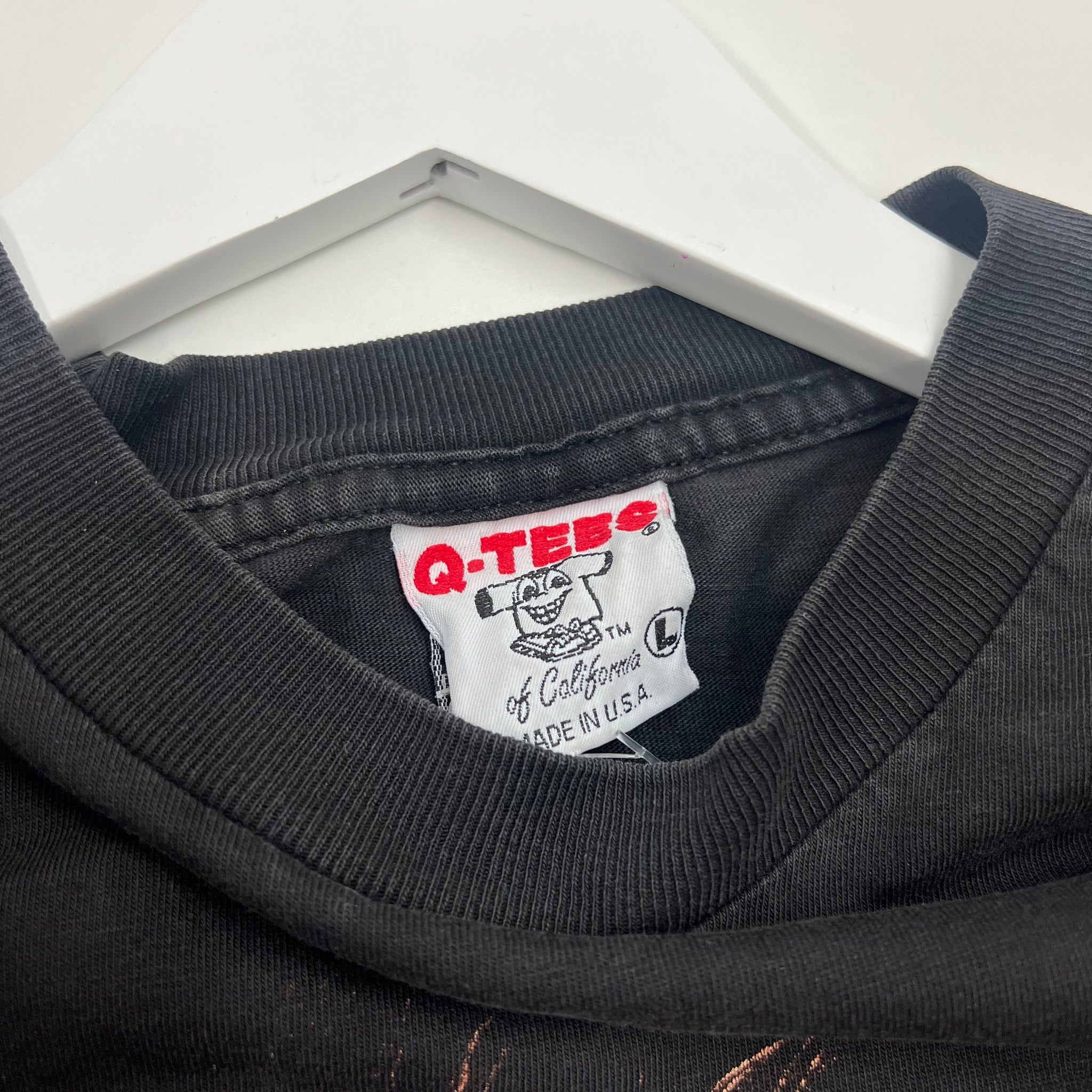 q-tees tag vintage vancouver made in usa