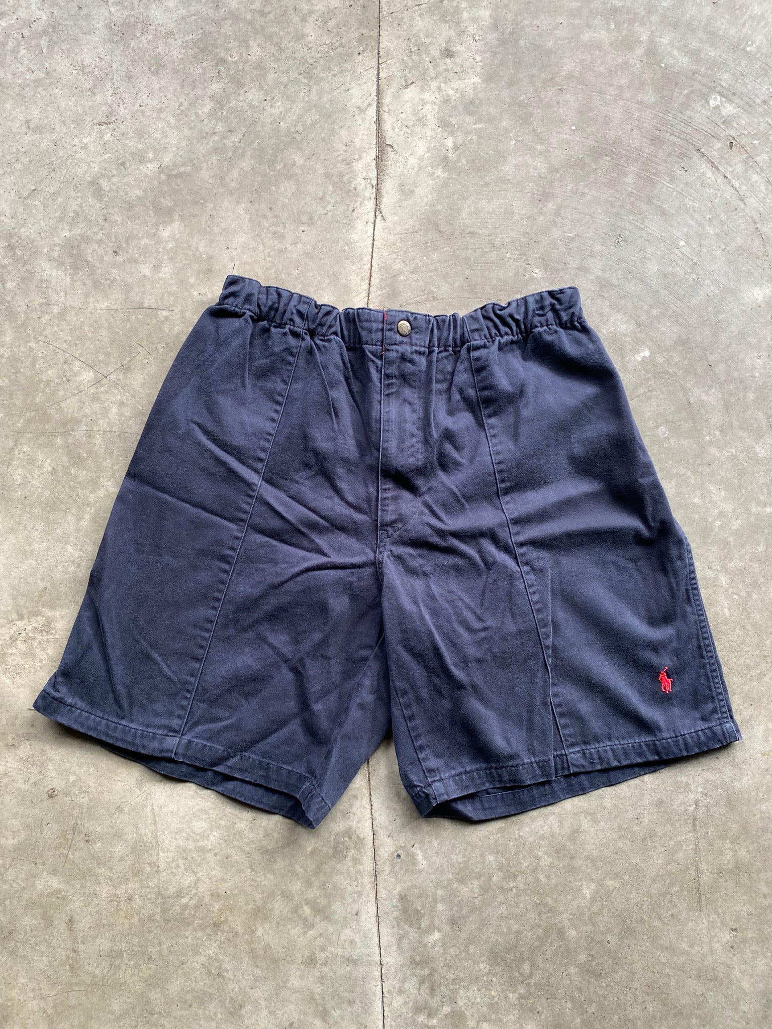 POLO NAVY CARGO SHORTS / 28