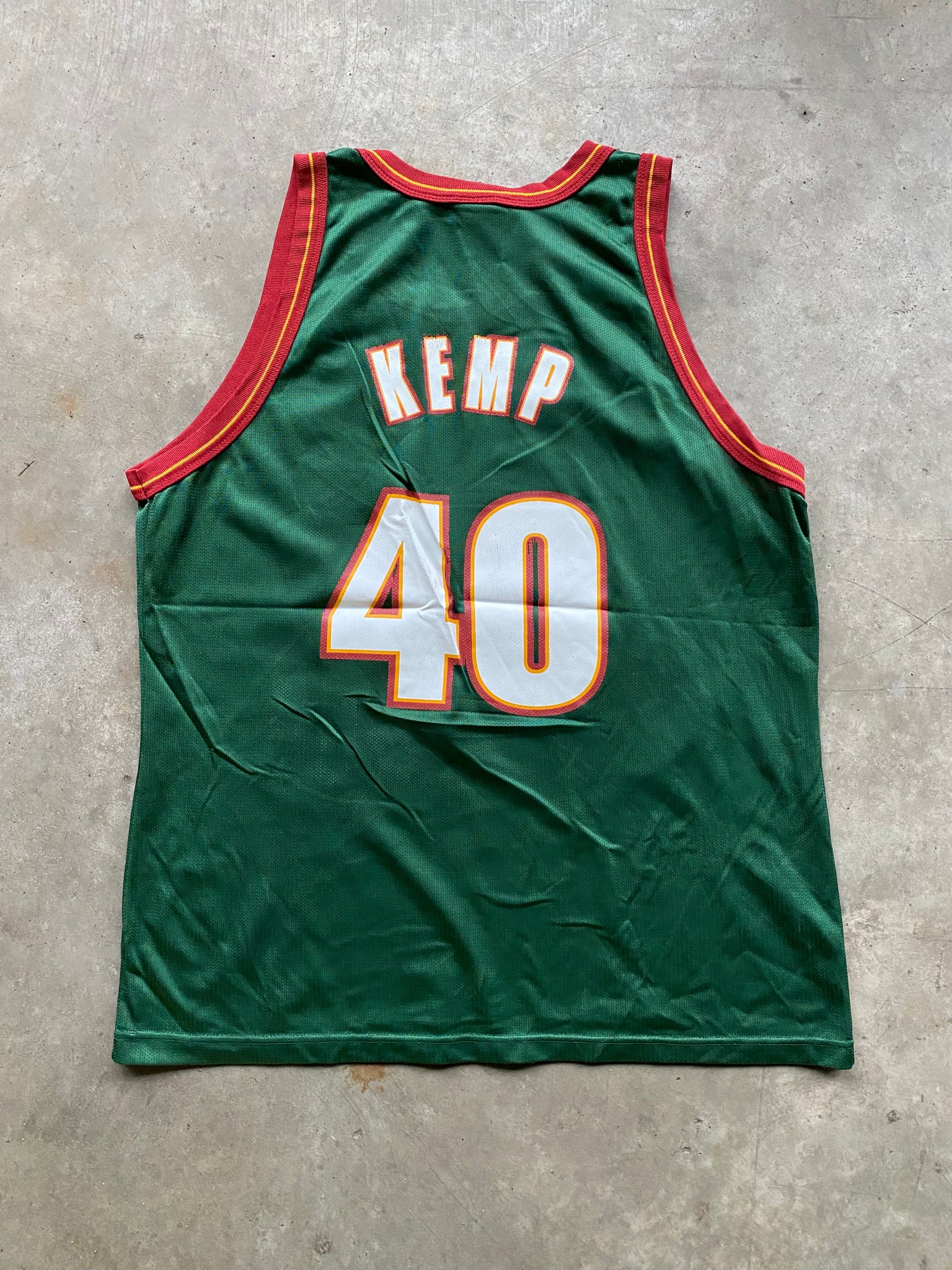 CHAMPION KEMP SONICS JERSEY / LARGE