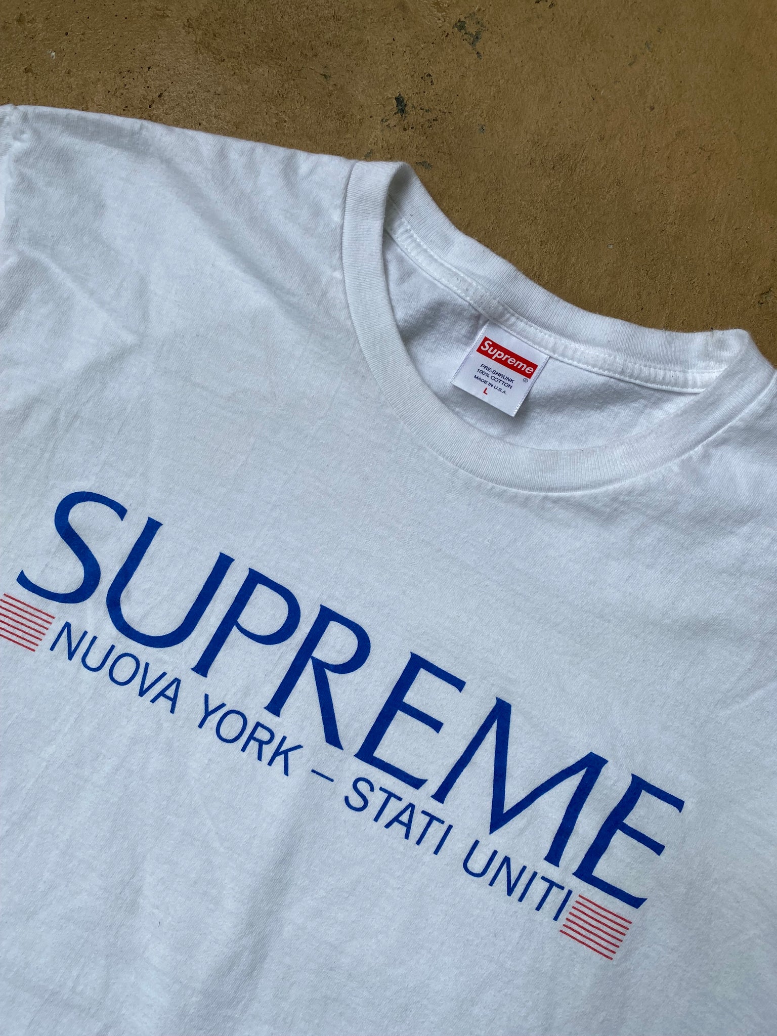 SUPREME NUOVA YORK TSHIRT / LARGE