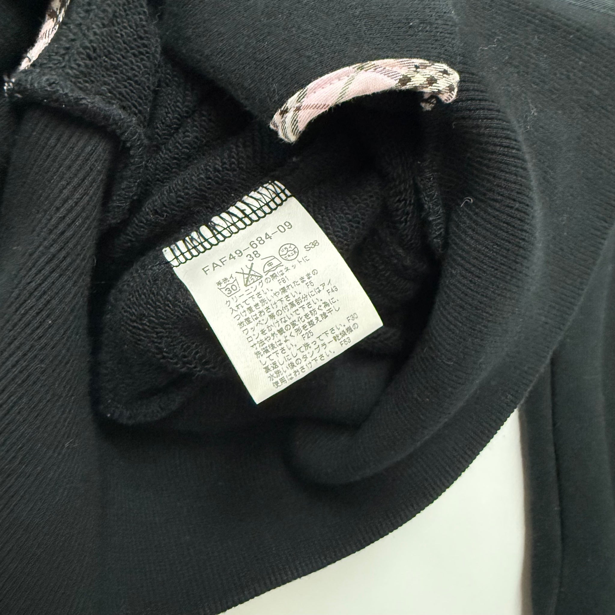 Burberry blue label knit zipup / Small