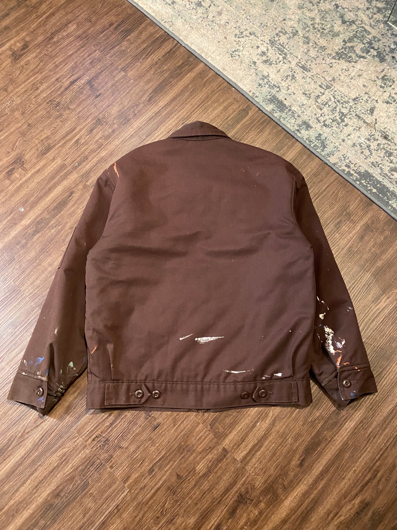 Dickies Brown Paint Splattered Eishenhower / medium