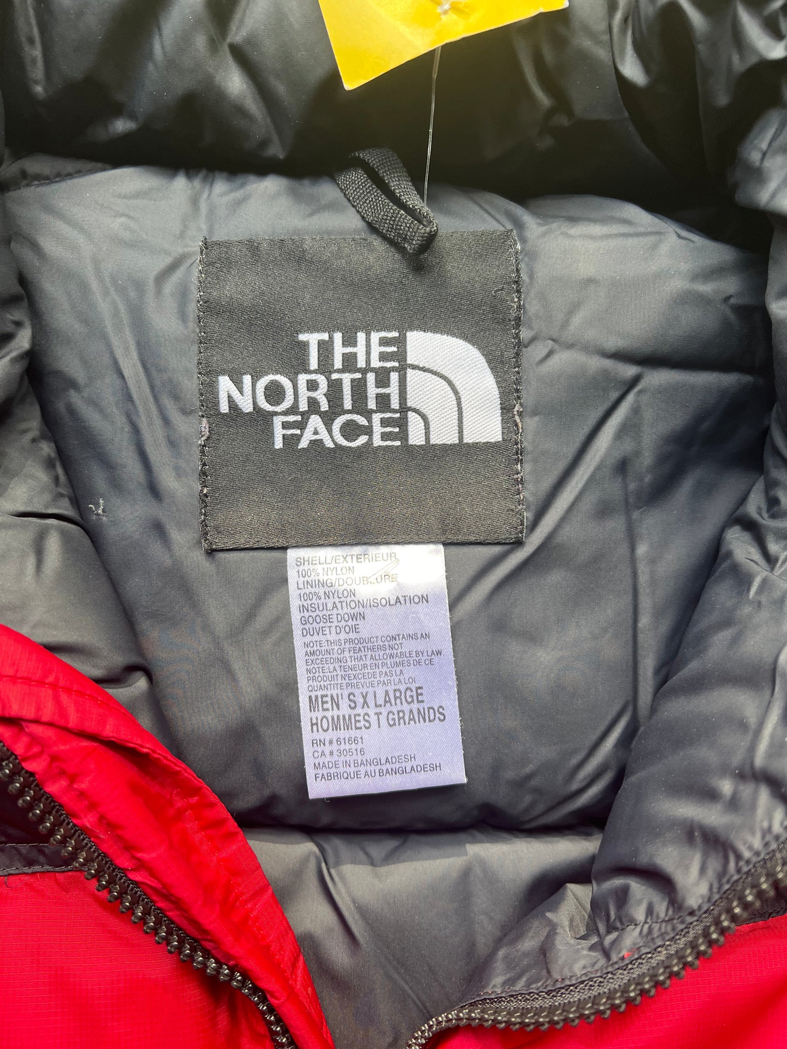 TNF RED 700 PUFFER / XLARGE