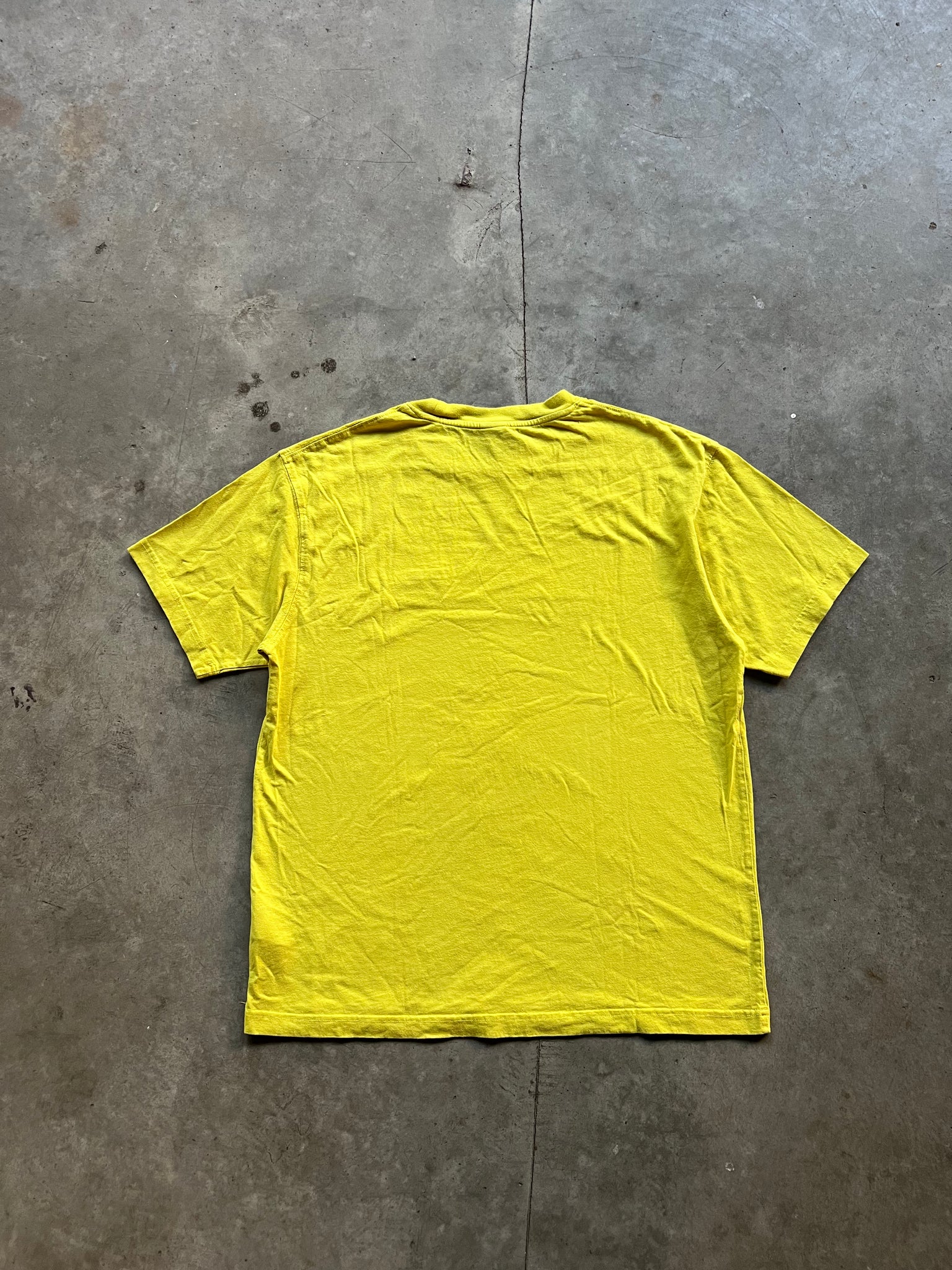 DIME BASIC LOGO YELLOW TEE / LARGE