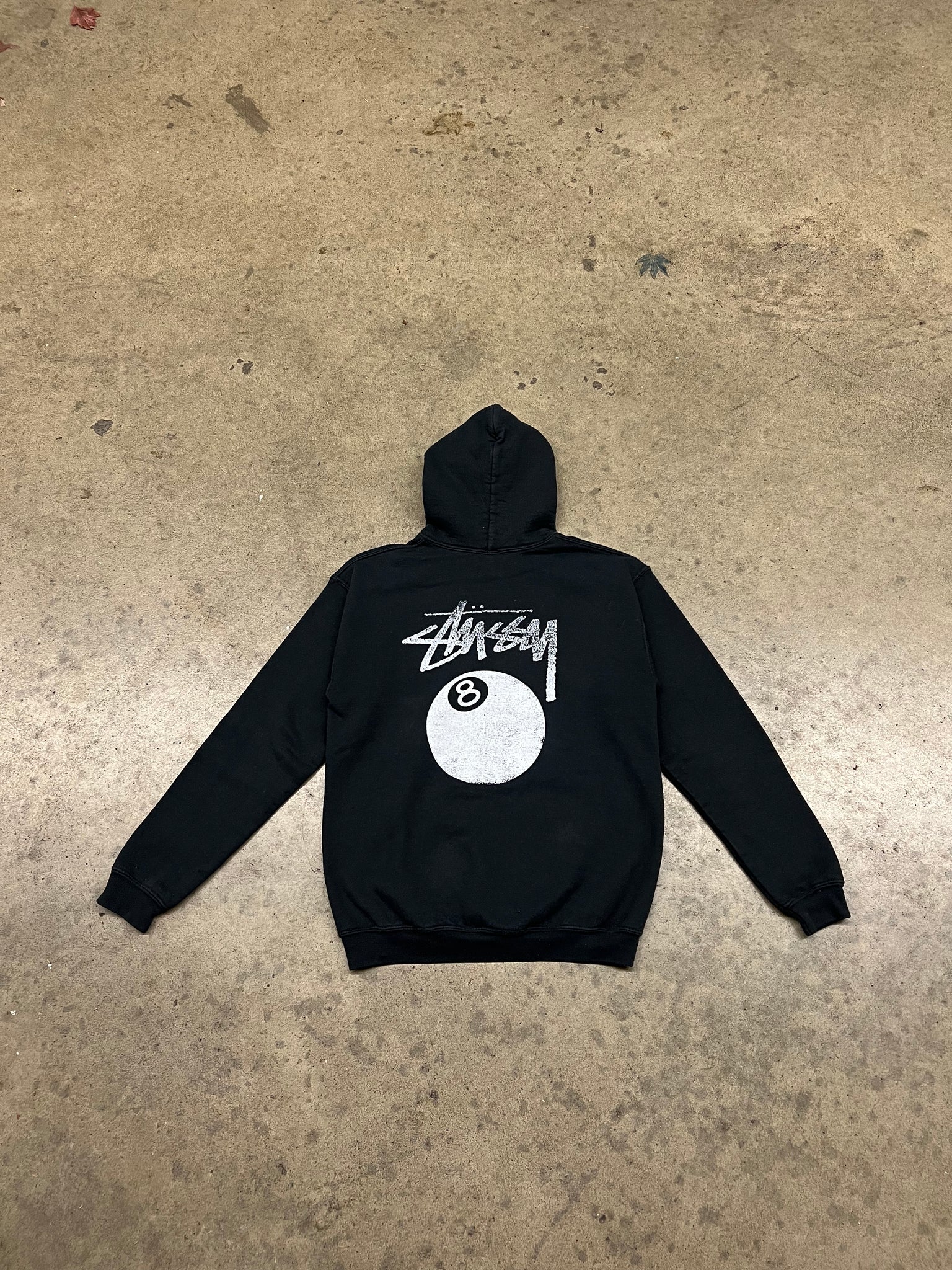 STUSSY EIGHT BALL HOODIE / XSMALL