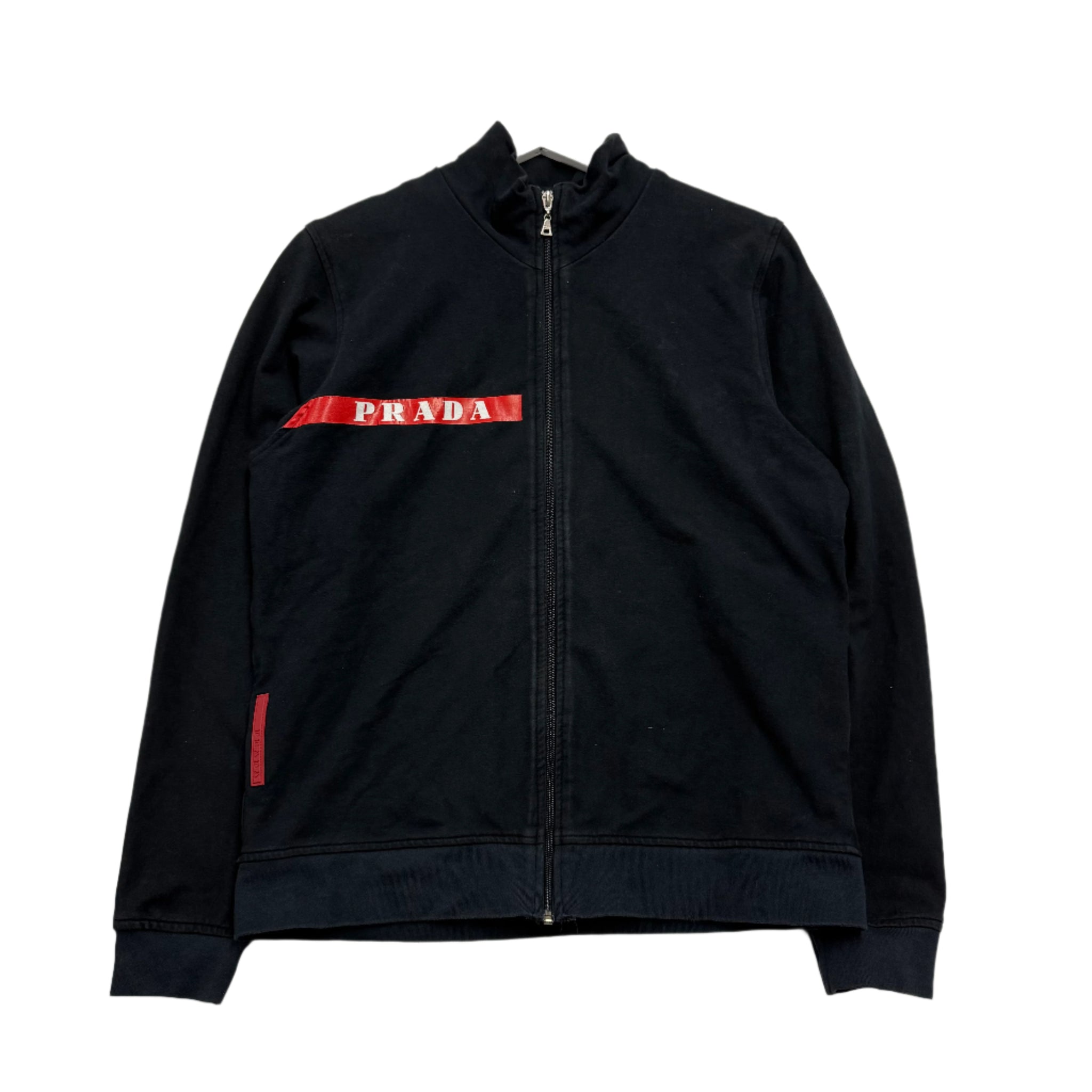 Prada zip up track jacket / Large