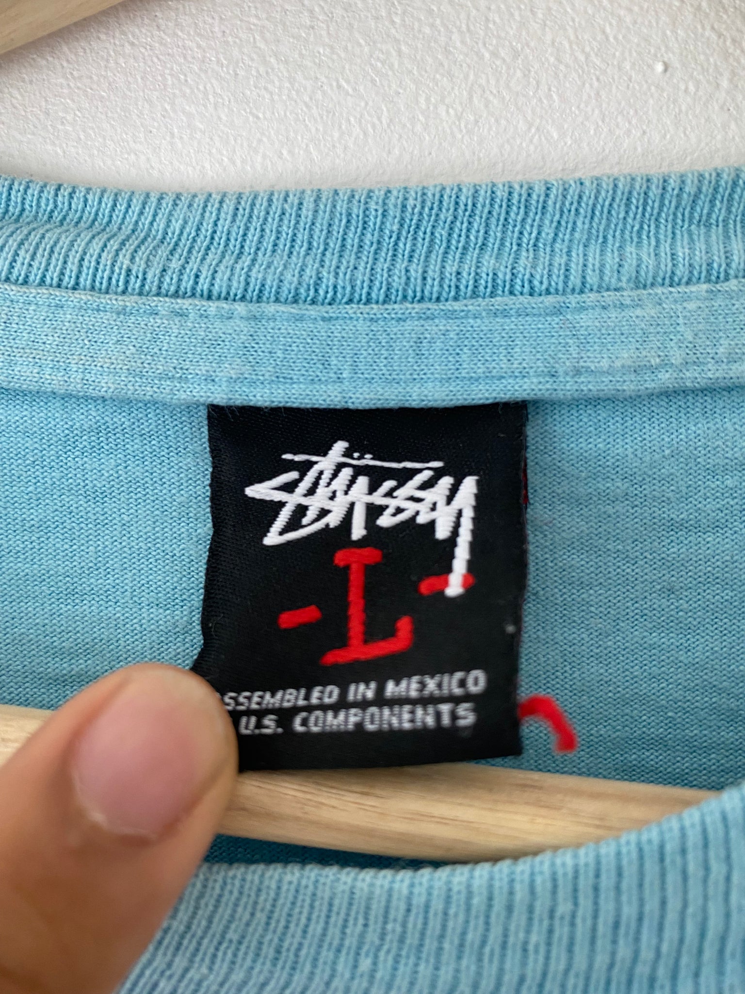 2000s STUSSY “FEEL’N THE VIBE” / LARGE