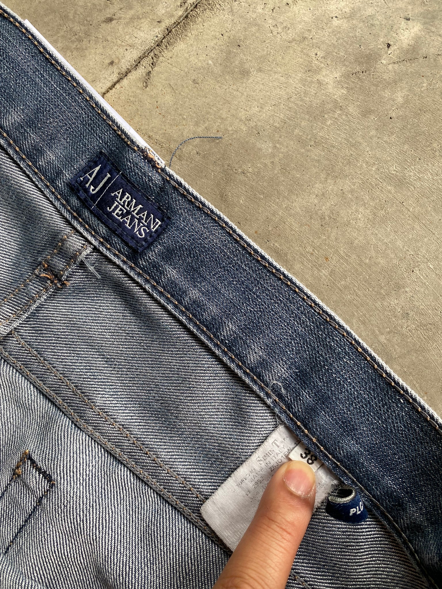 ARMANI JEANS JORTS / 38