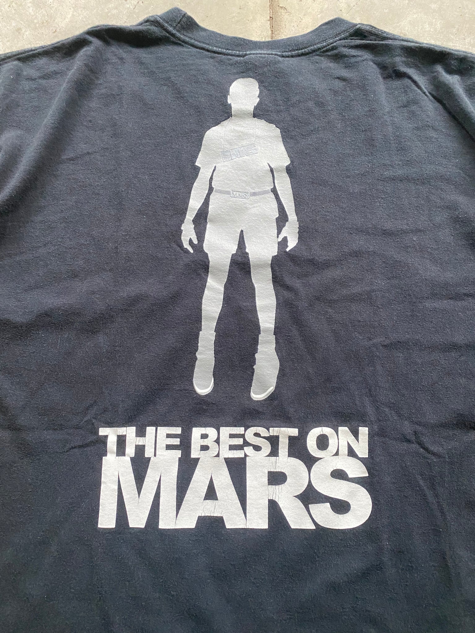 2000s SPIKE LEE "THE BEST MAN ON MARS" TEE / XLARGE