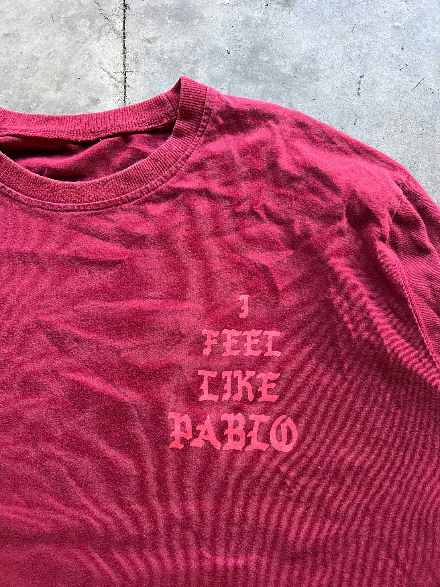 SAINT PABLO RED LONGSLEEVE / XLARGE