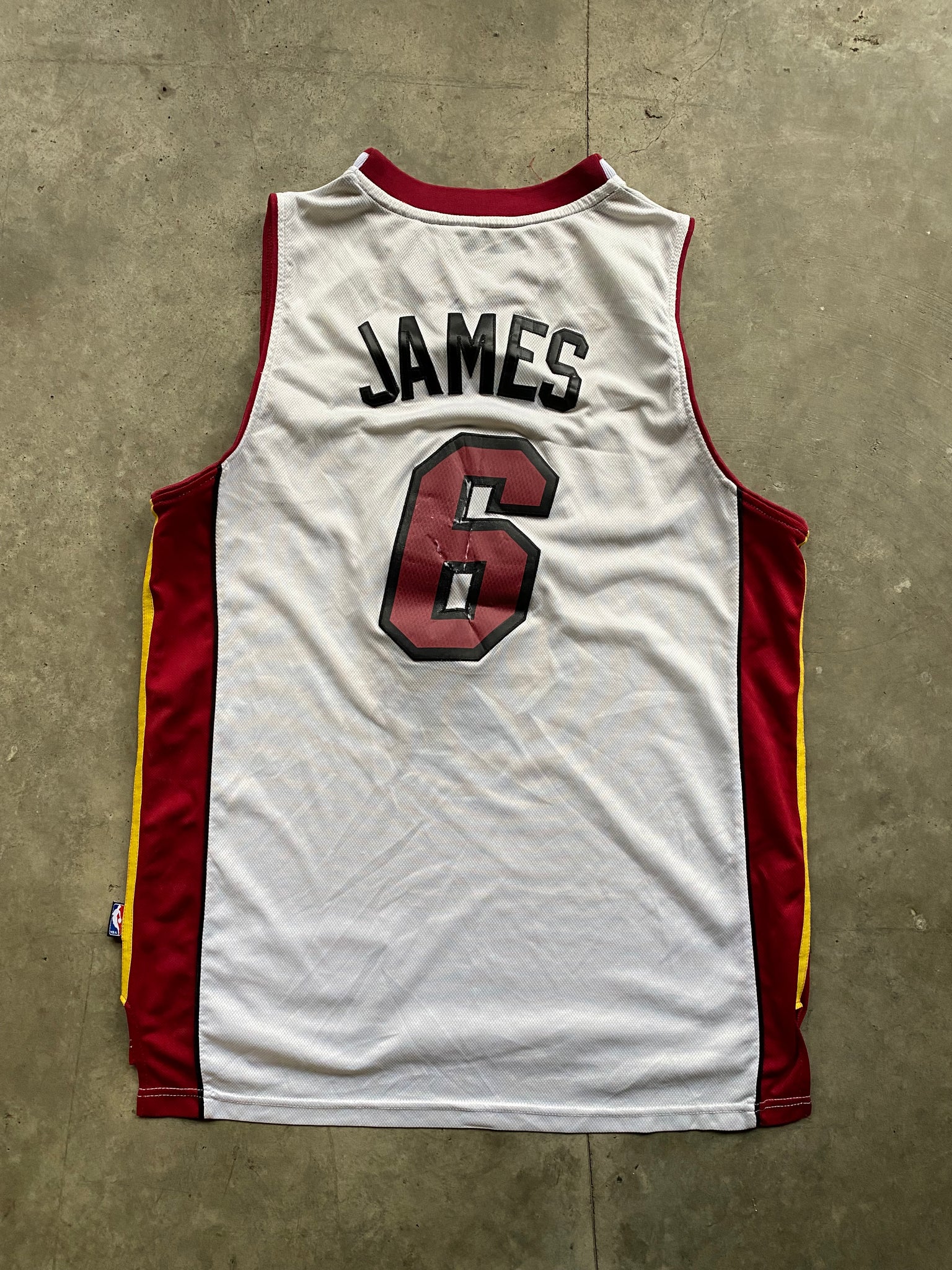 ADIDAS JAMES HEAT JERSEY / LARGE