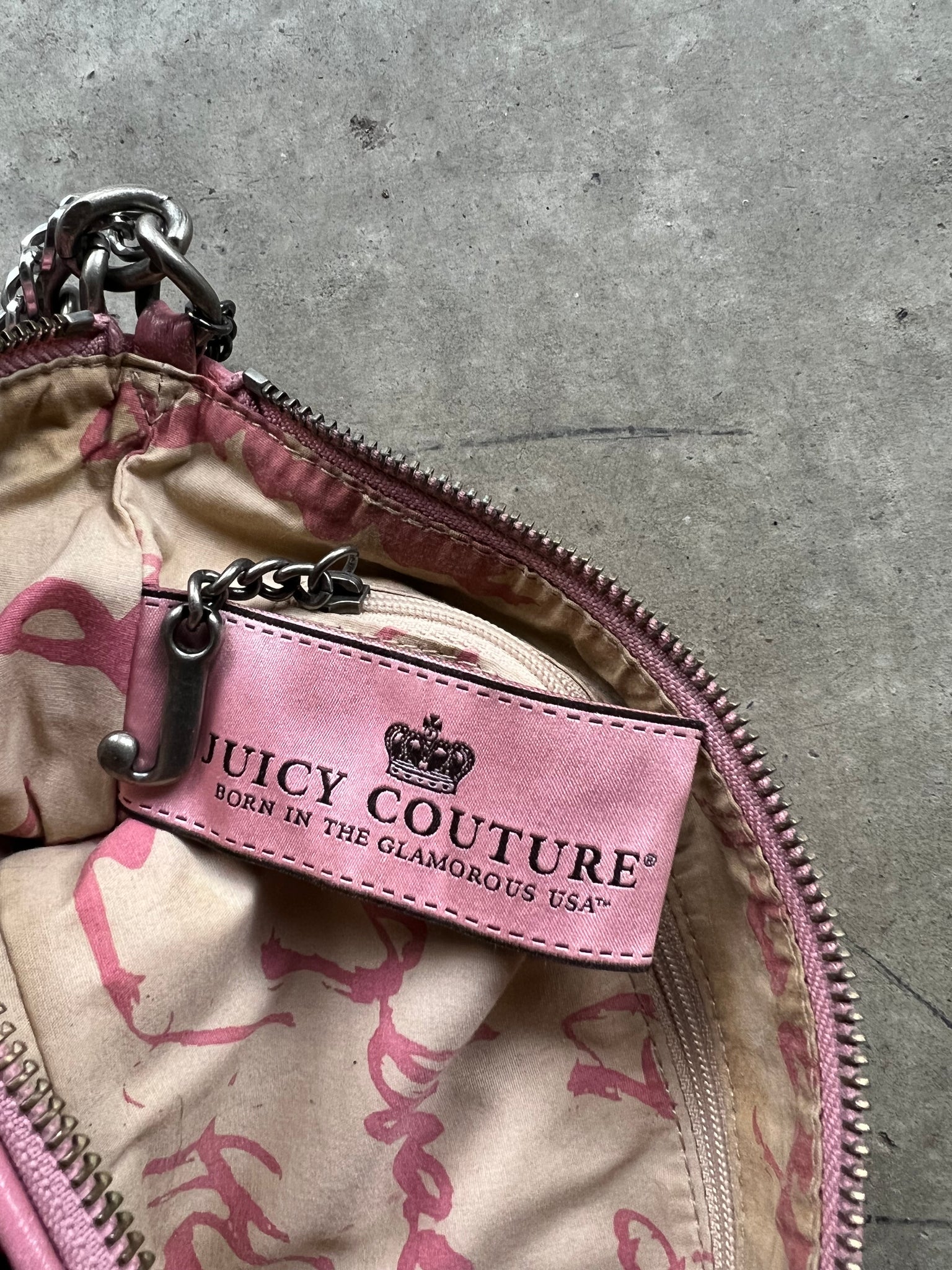 JUICY COUTURE SHOULDER BAG / PINK