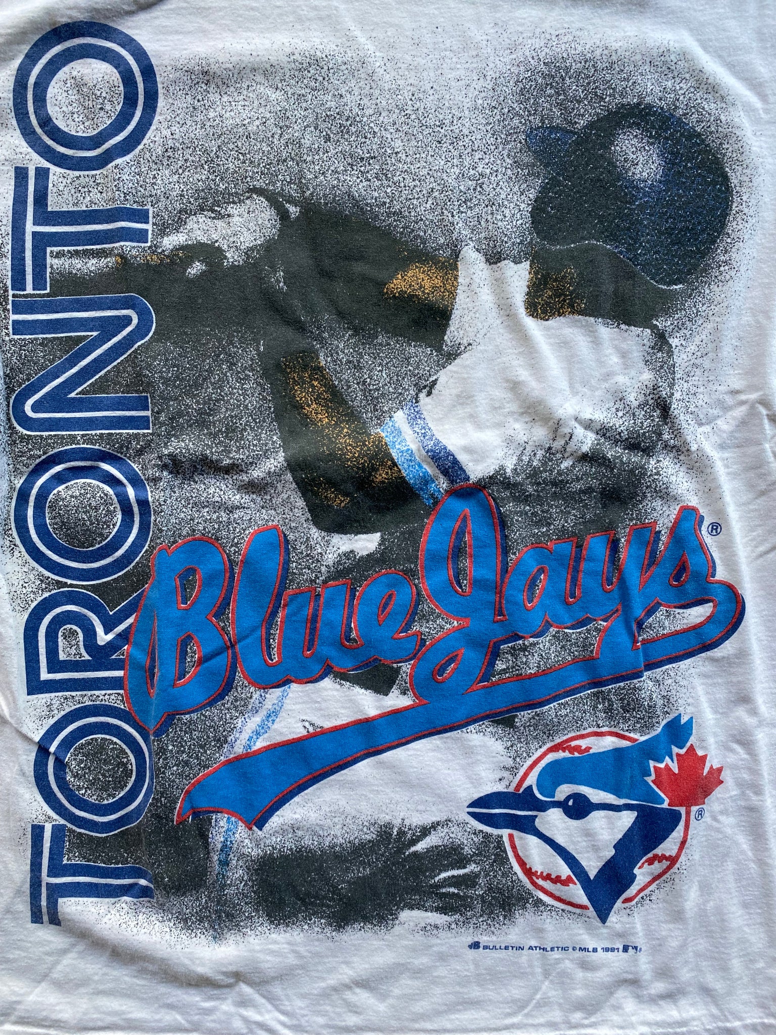 1991 TORONTO BLUE JAYS TSHIRT / LARGE