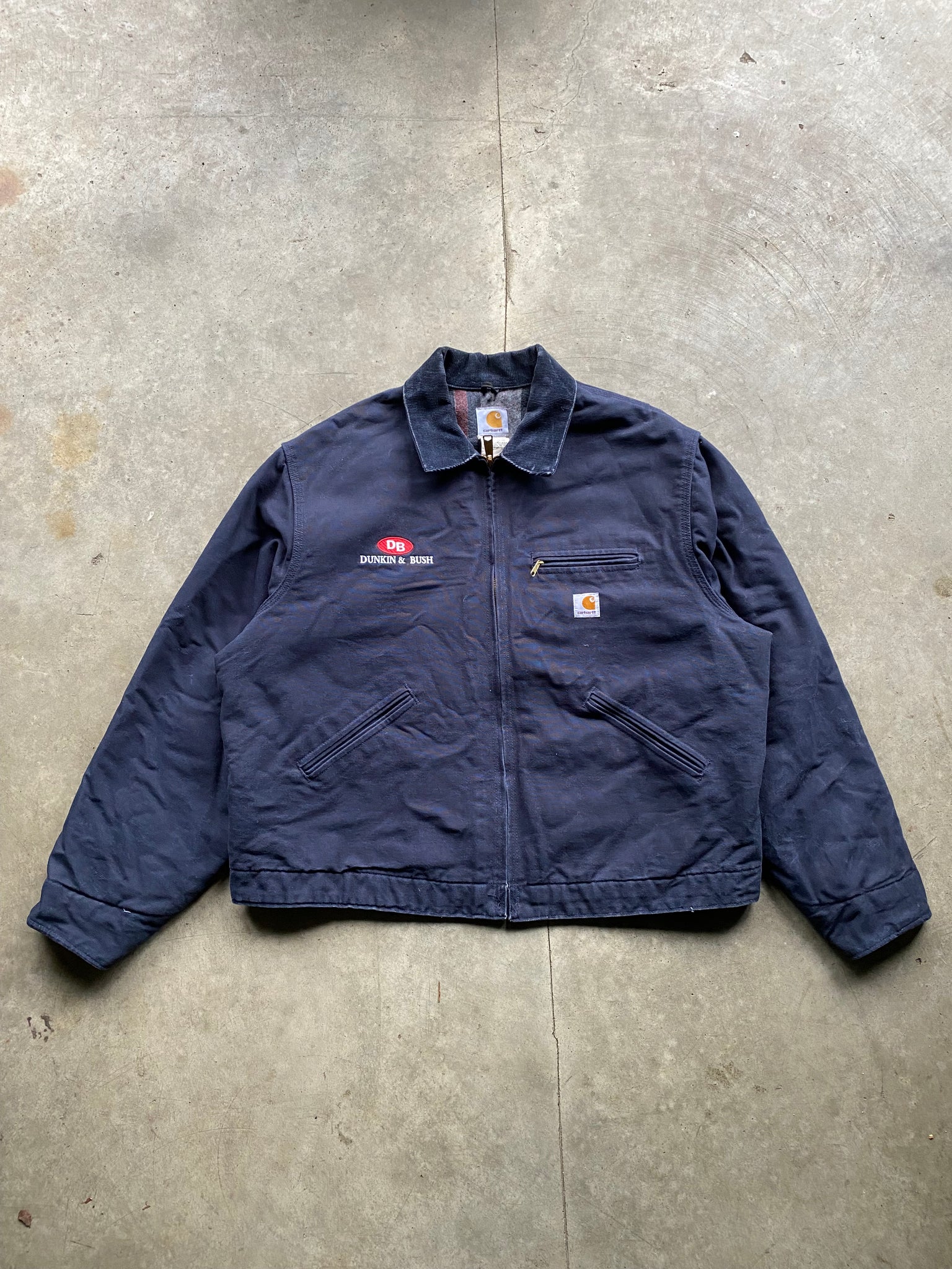 CARHARTT DETROIT JACKET NAVY / XXLARGE