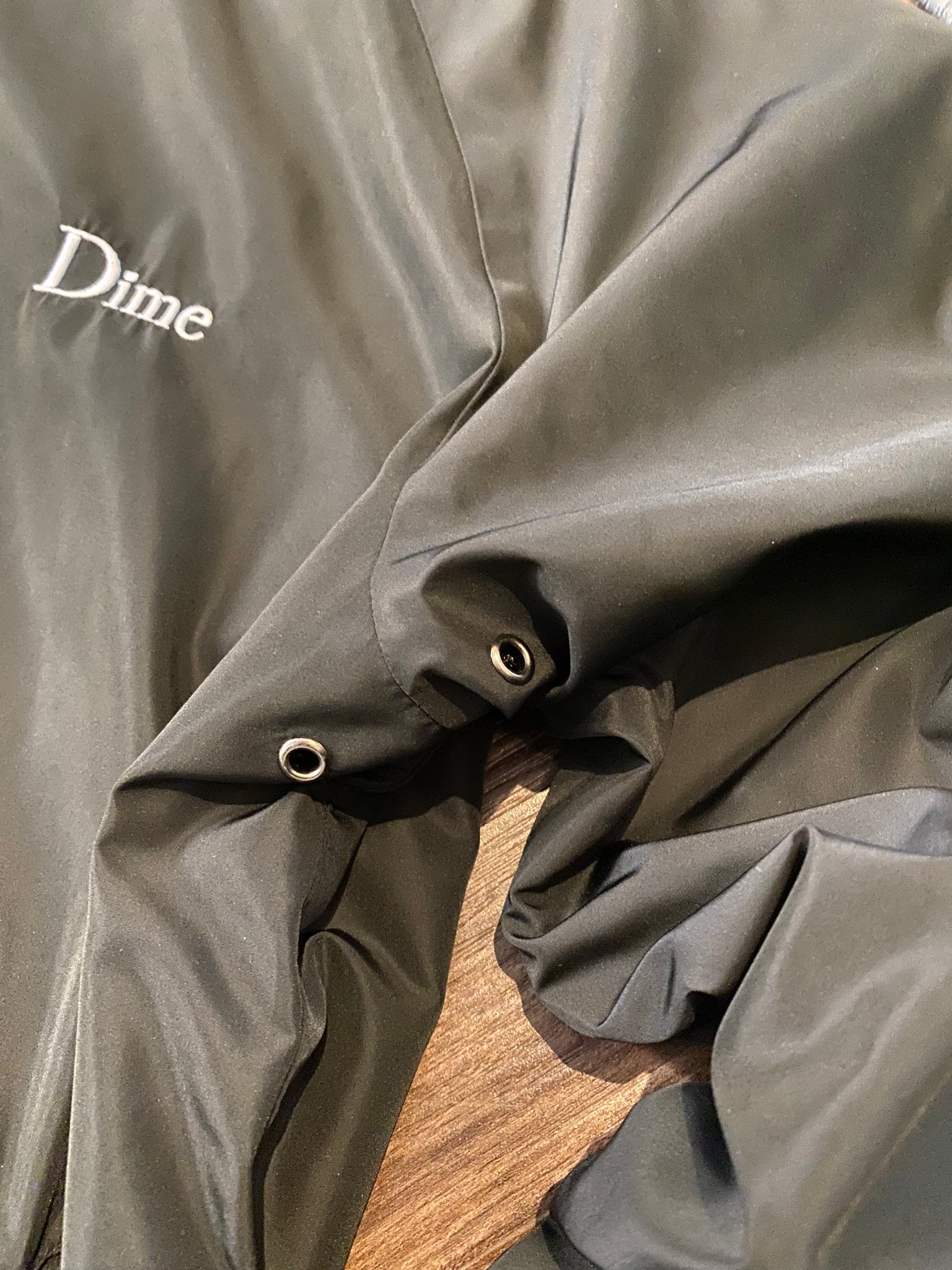 DIME BLACK WINDBREAKER / MEDIUM