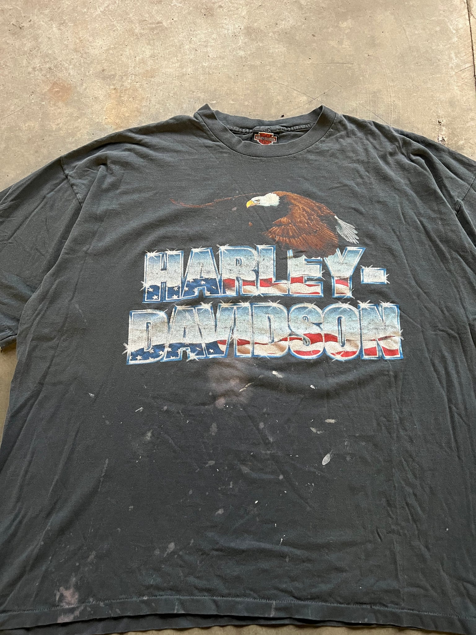 1990s HARLEY DAVIDSON NEVADA TSHIRT / XXXLARGE