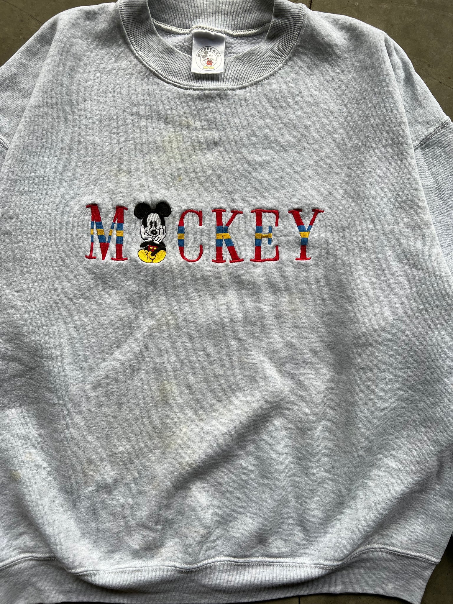 2000 MICKEY GREY CREW / XLARGE