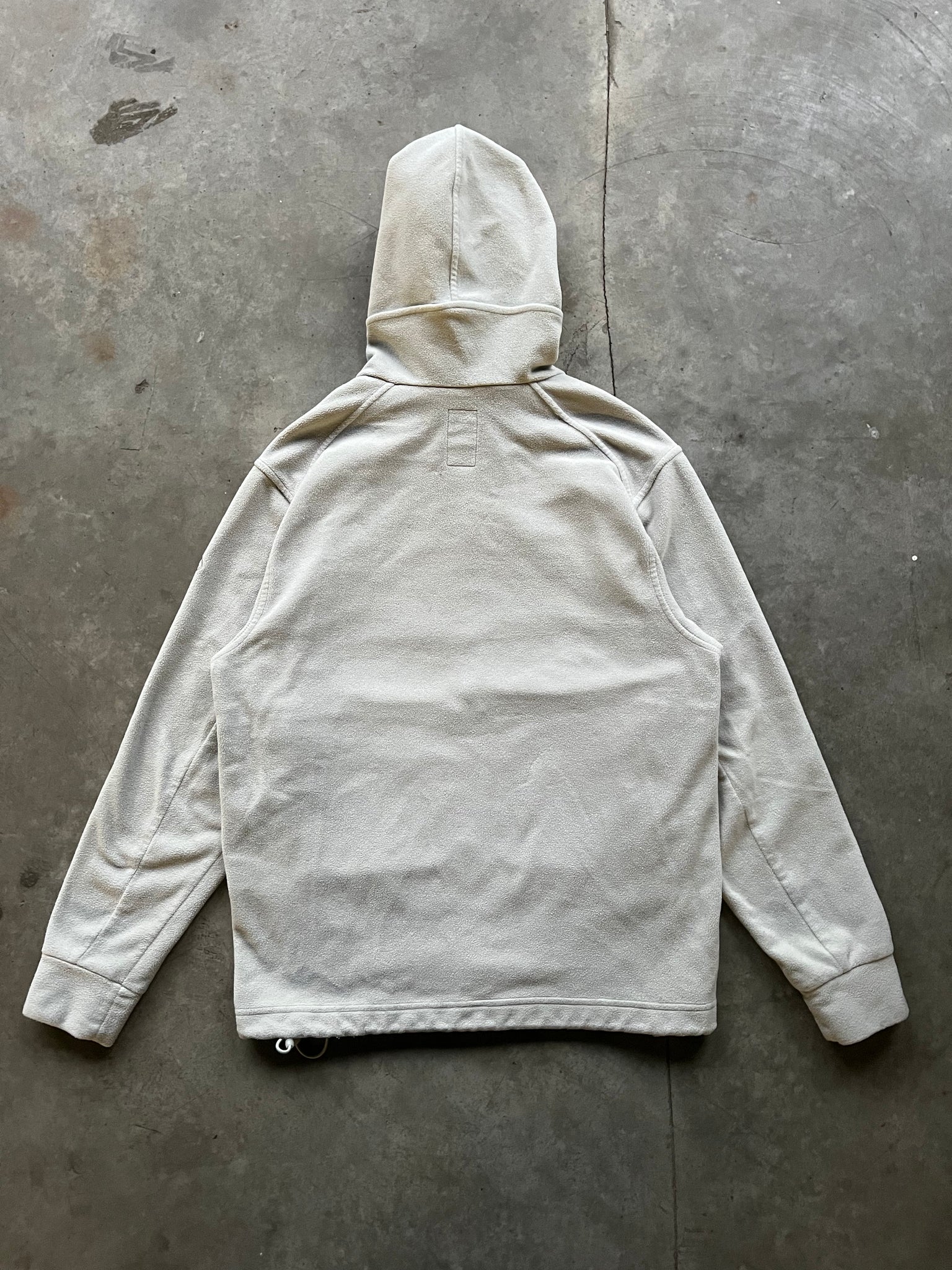 ACG BEIGE FLEECE ZIPUP / LARGE