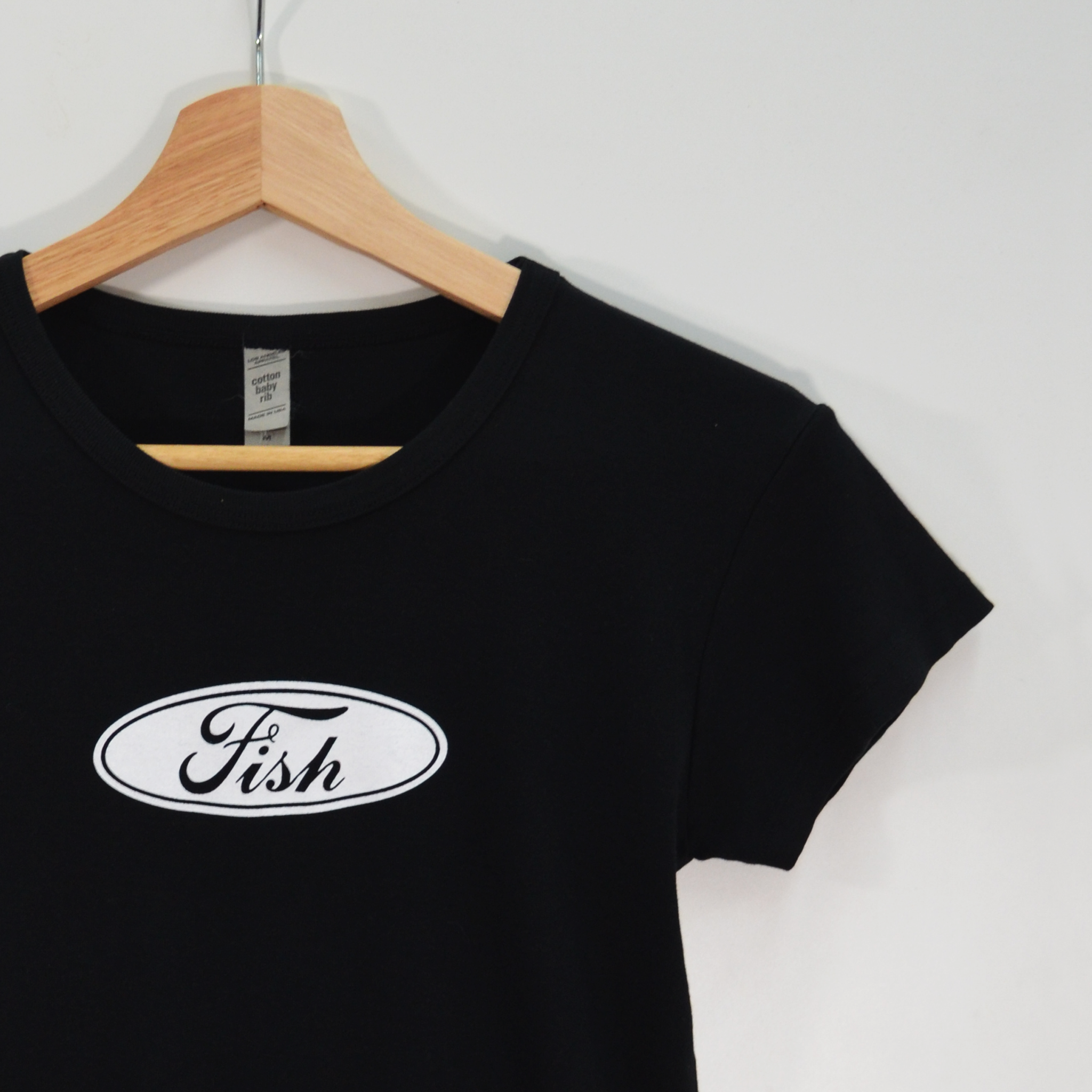 Fish Ford Baby Tee (Black)