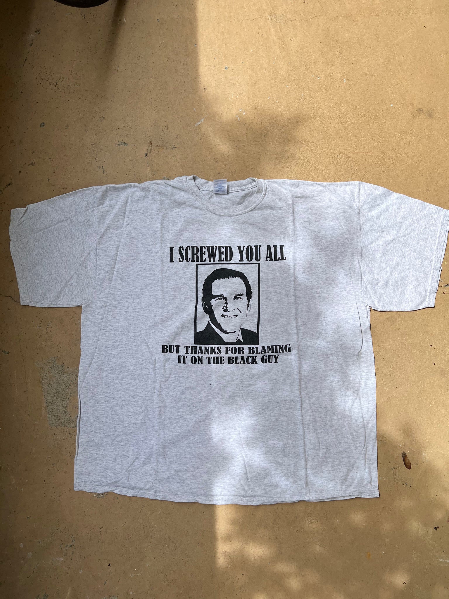 GEORGE BUSH TSHIRT / XXXLARGE