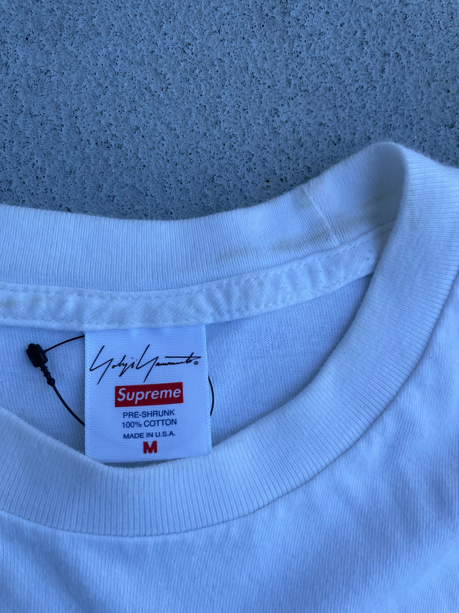 SUPREME X YOHJI YAMAMOTO TEE / MEDIUM