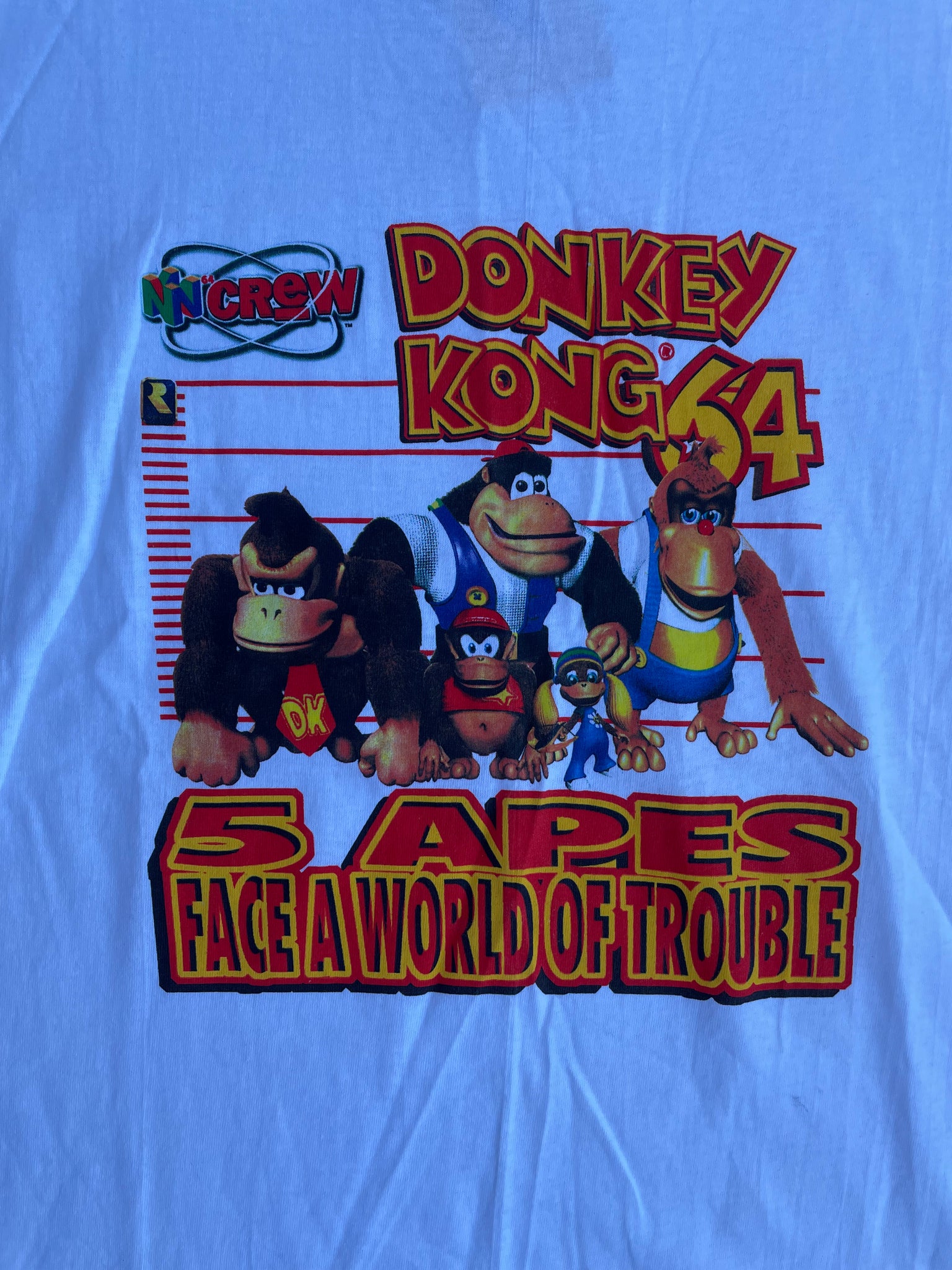 DONKEY KONG N64 TEE / LARGE