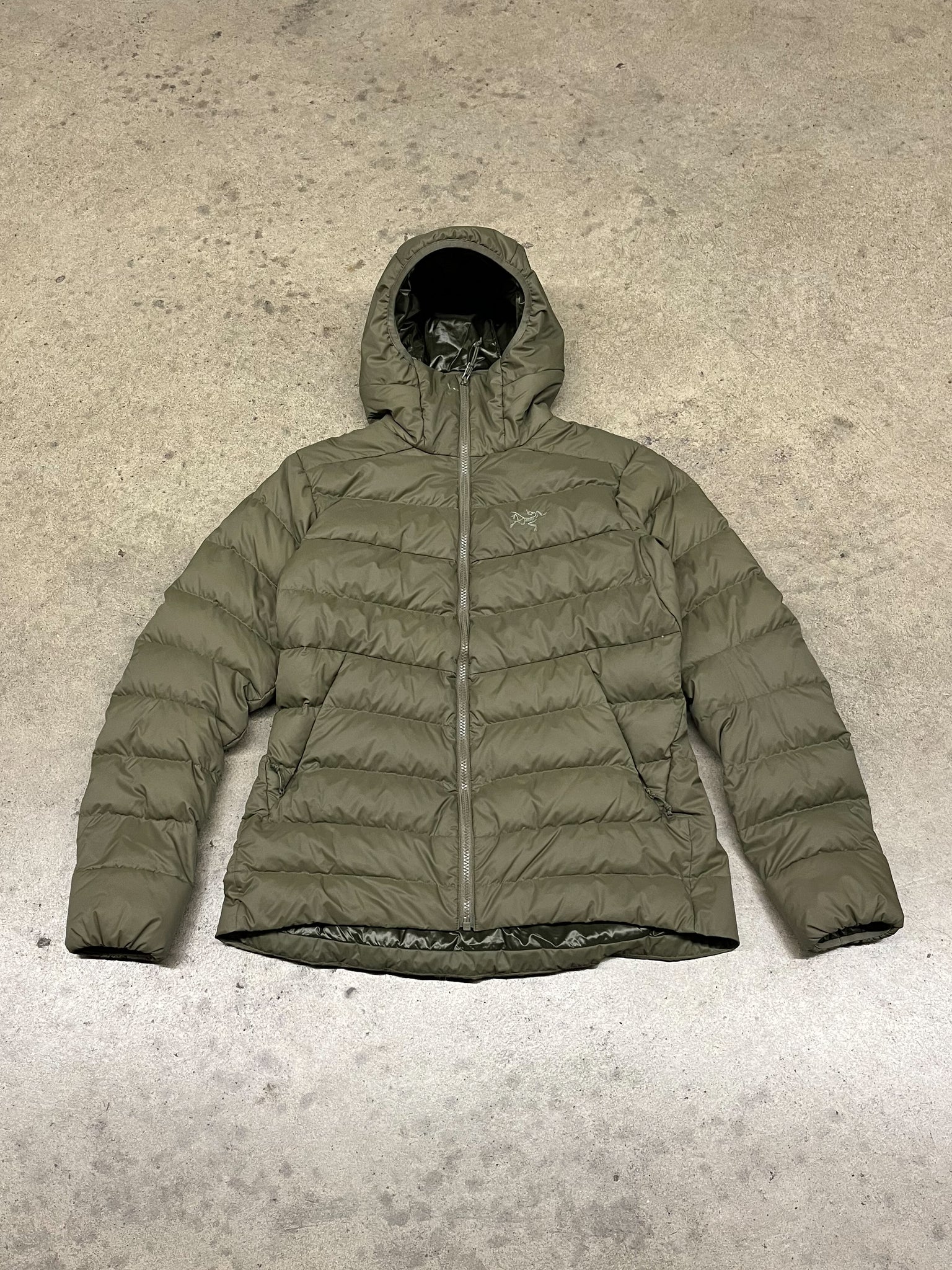 ARCTERYX HOODED CERIUM OLIVE / Large