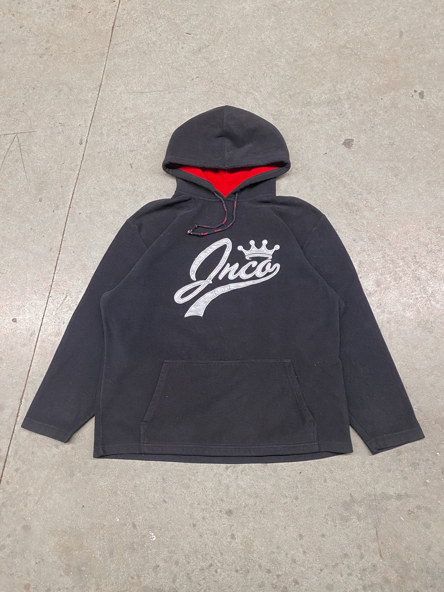 2000s JNCO Fleece Hoodie / LARGE