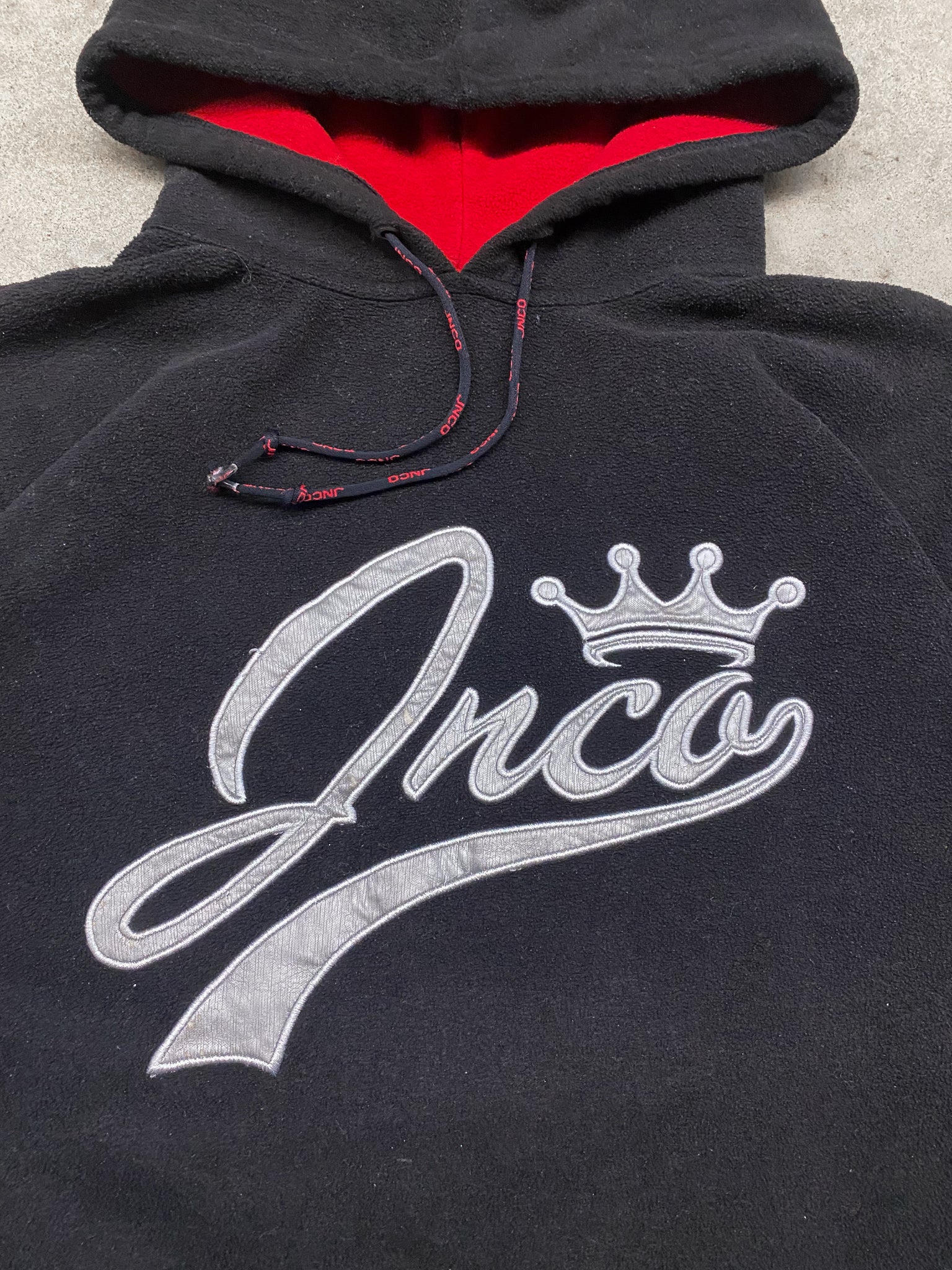 2000s JNCO Fleece Hoodie / LARGE