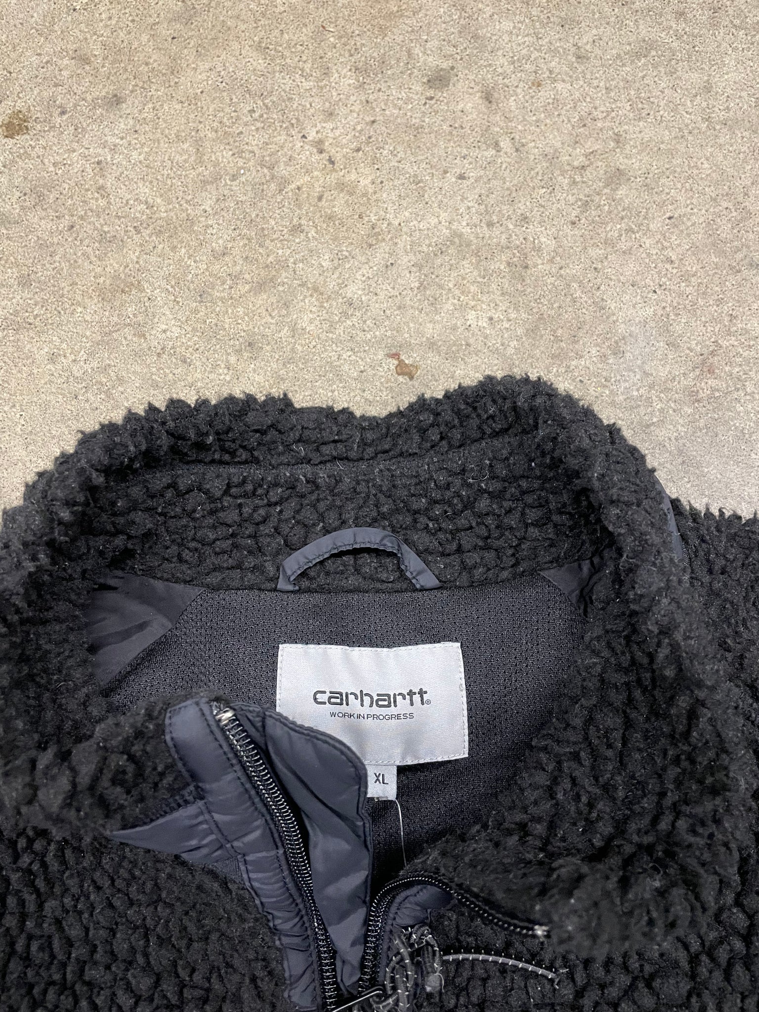 Carhartt x WIP black fleece / xlarge