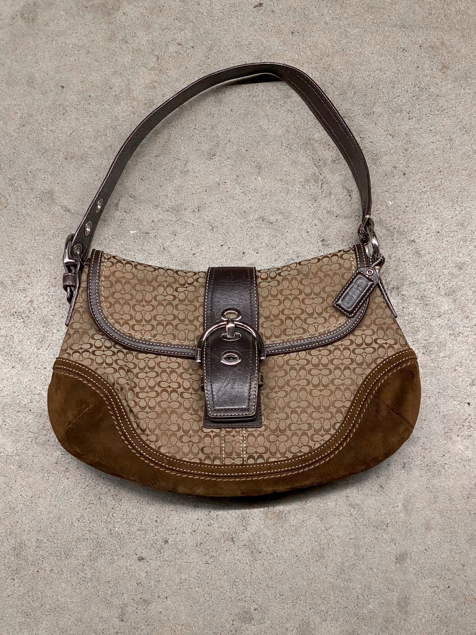 COACH SHOULDER BAG / BROWN