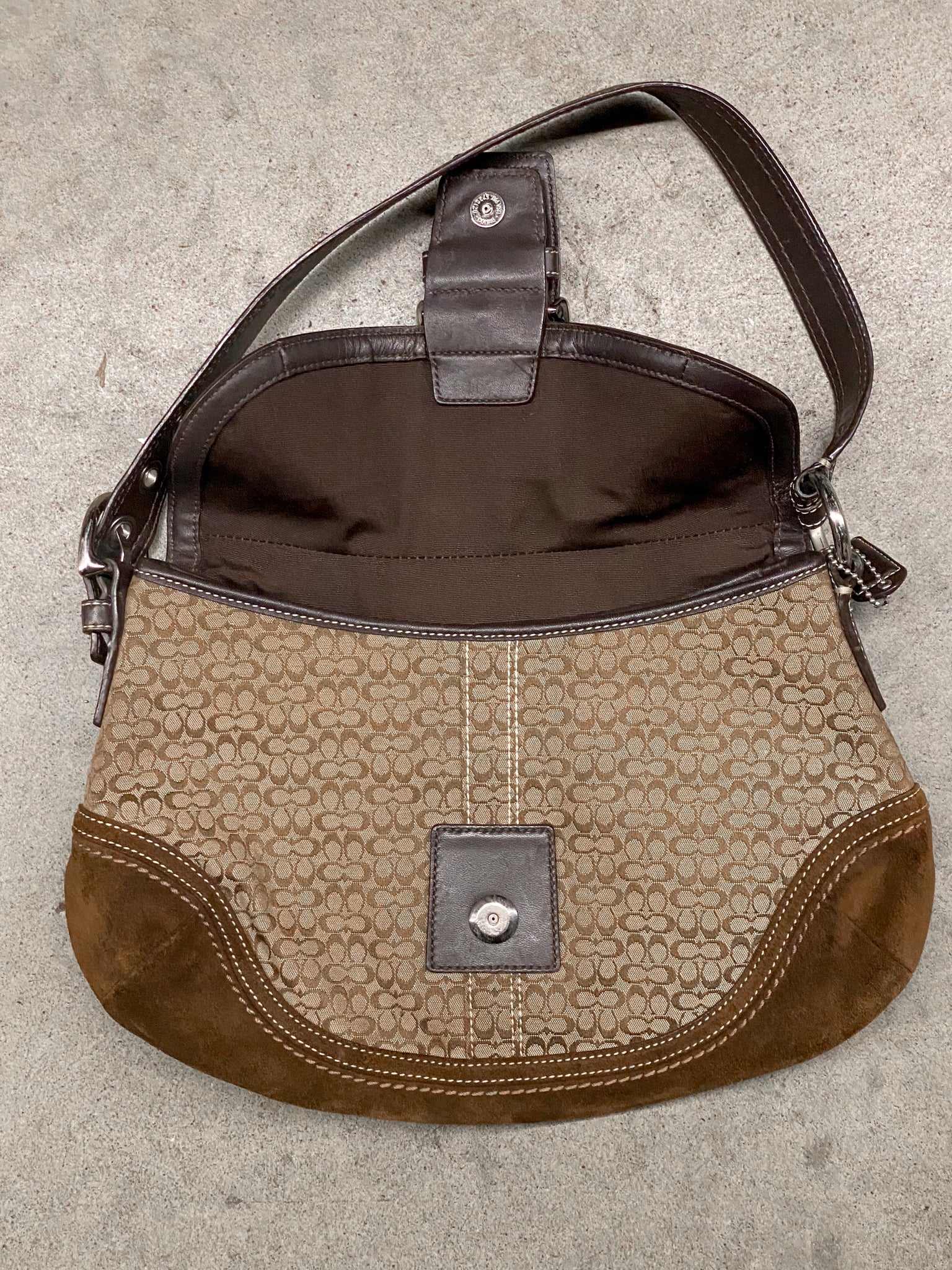 COACH SHOULDER BAG / BROWN