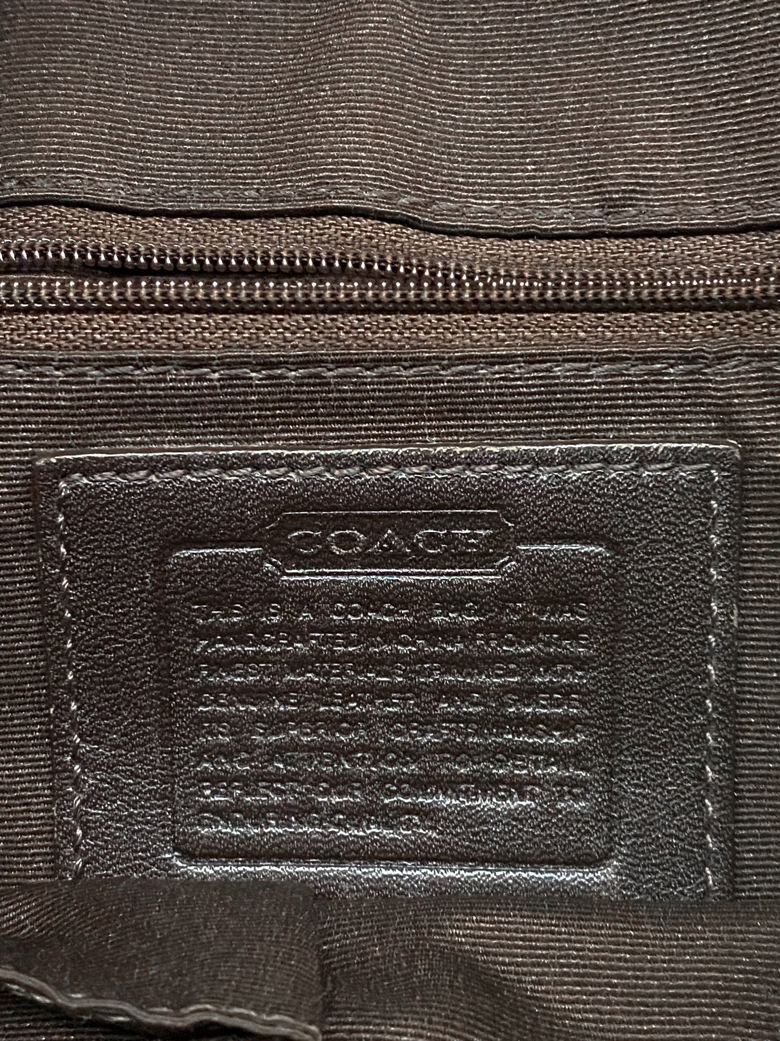 COACH SHOULDER BAG / BROWN