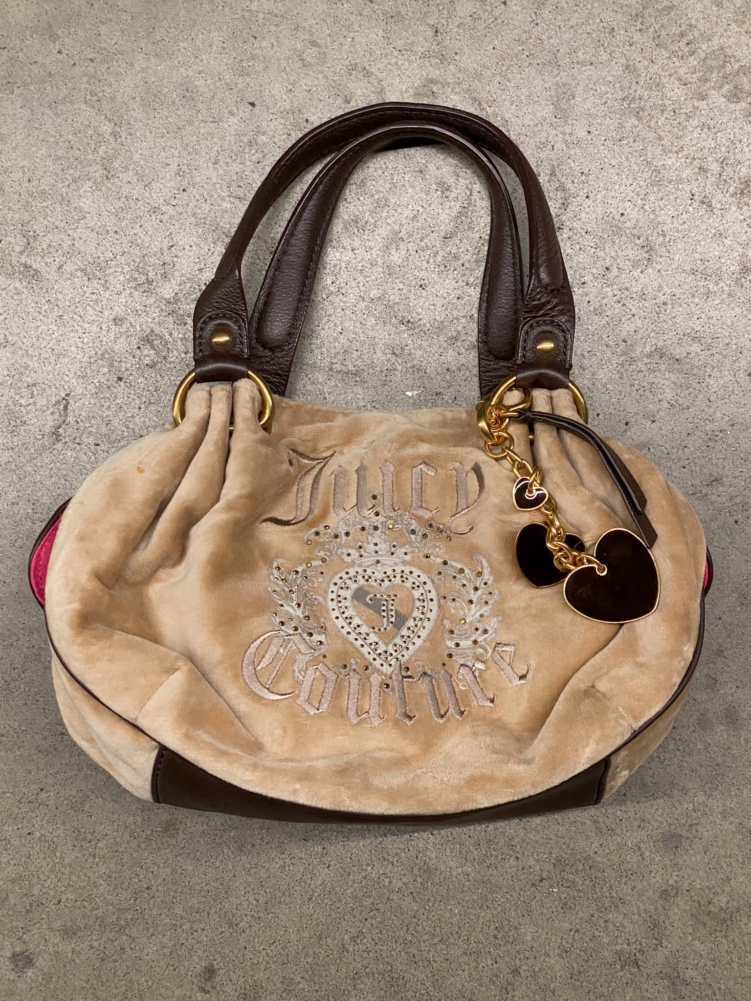 JUICY COUTURE SHOULDER BAG / BROWN