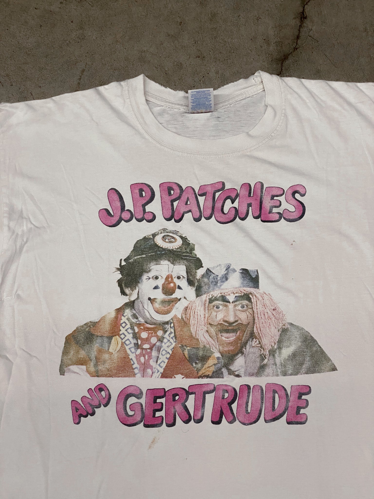 JP PATCHES & GERTRUDE TEE / XLarge