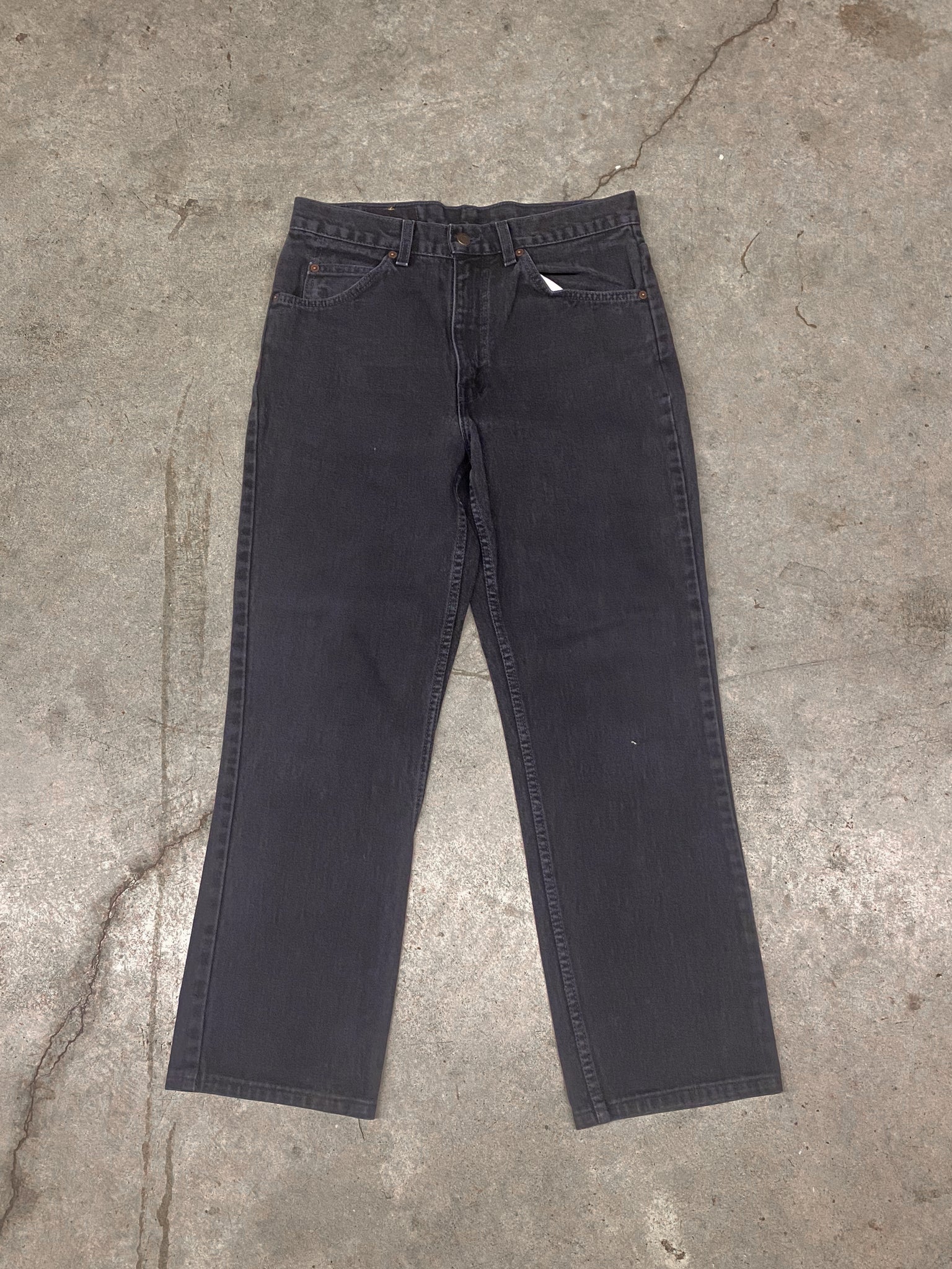 LEVI'S BLACK ORANGE TAB DENIM / 31X28