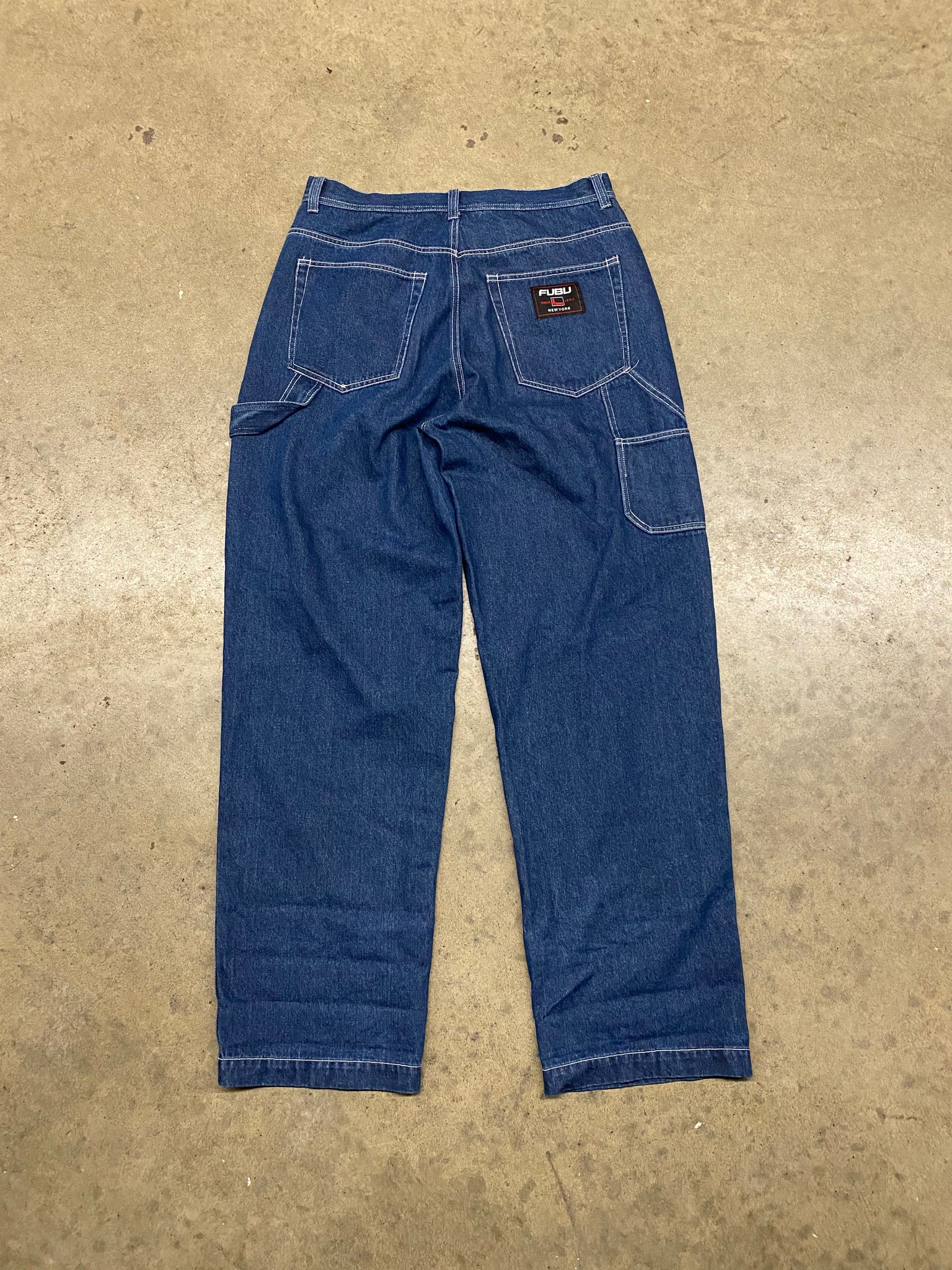 FUBU WIDE LEG DENIM / 34X34