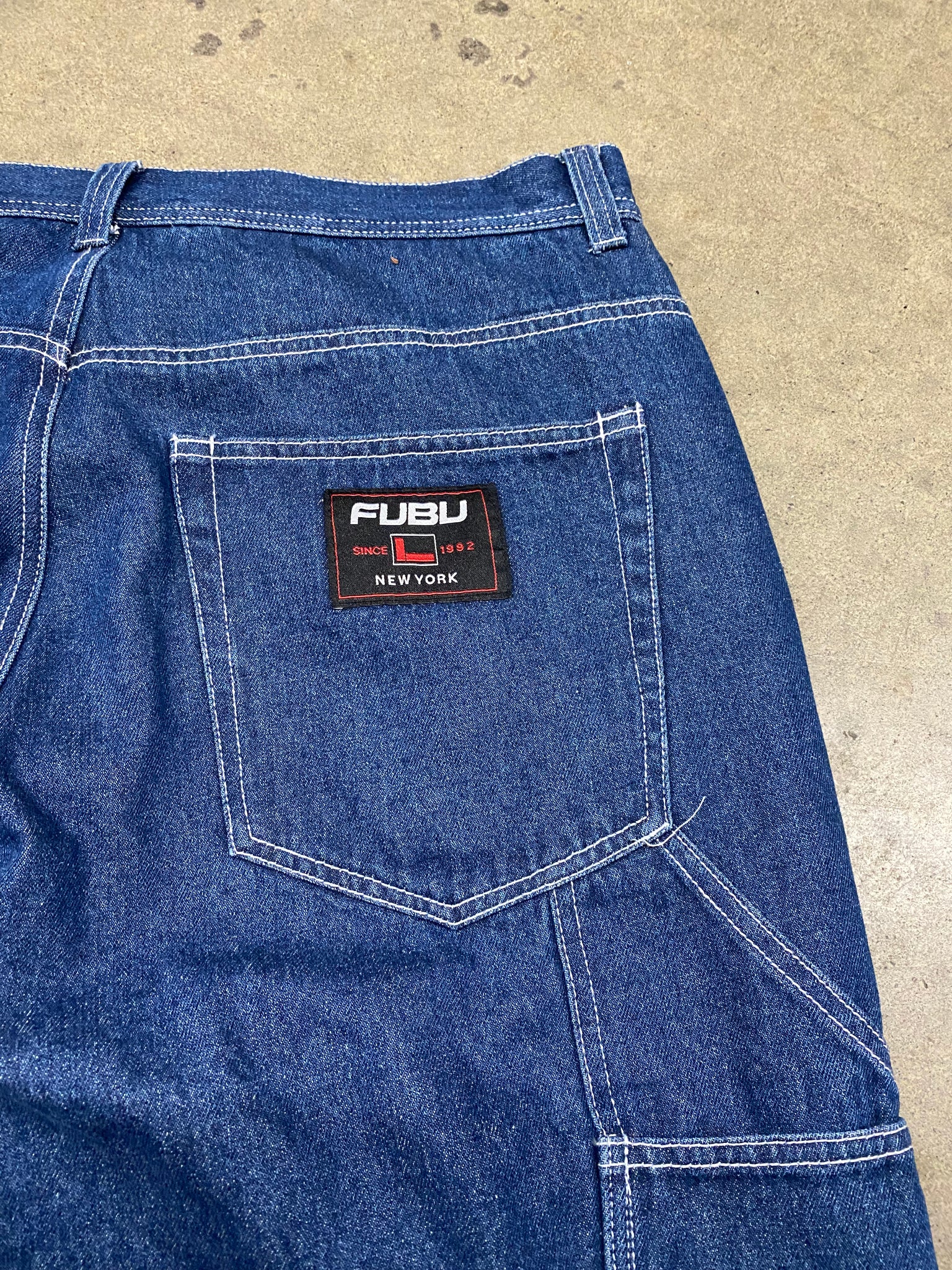 FUBU WIDE LEG DENIM / 34X34