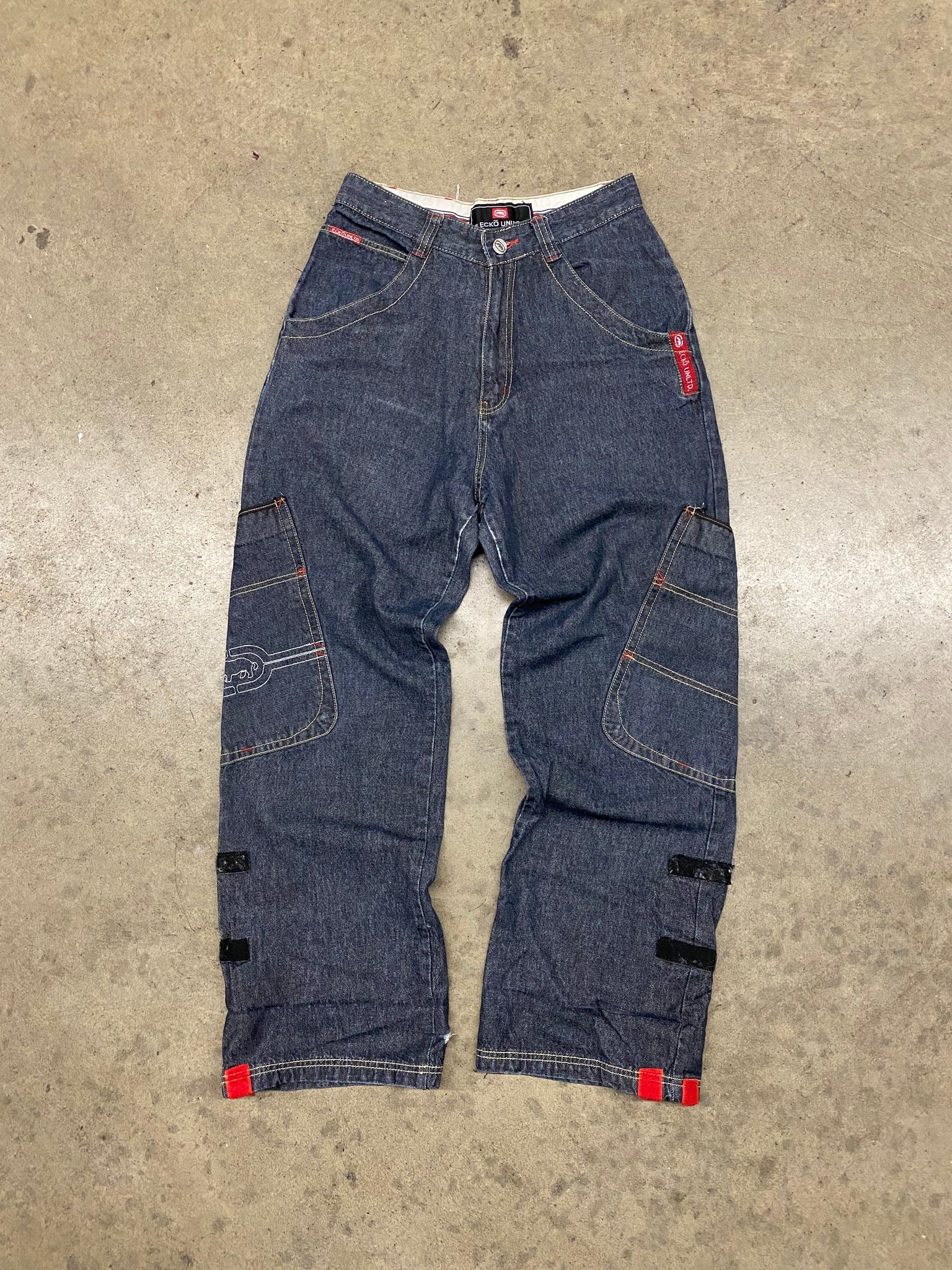 ECKO BIG POCKET VELCRO DENIM / 30x30