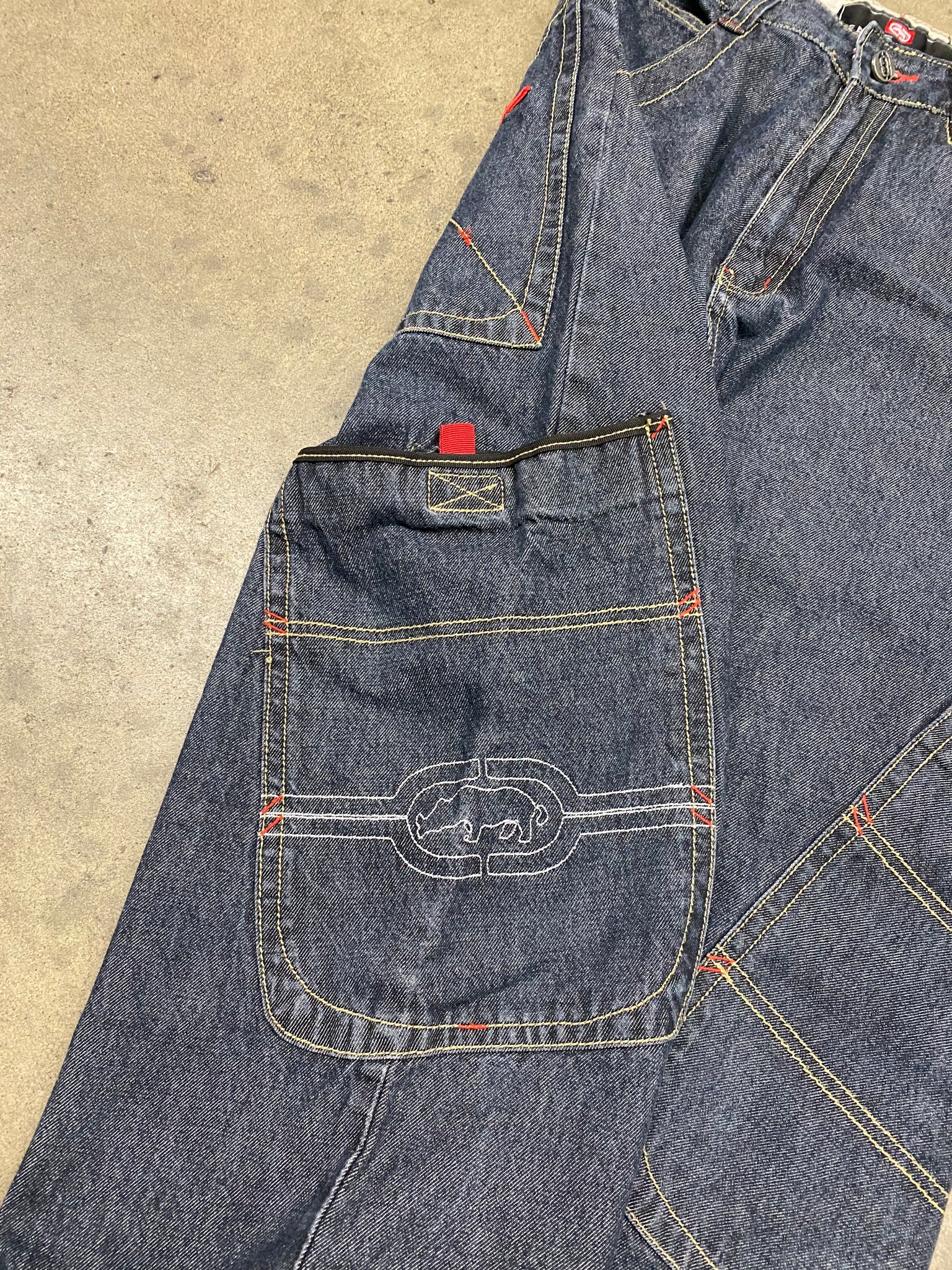 ECKO BIG POCKET VELCRO DENIM / 30x30