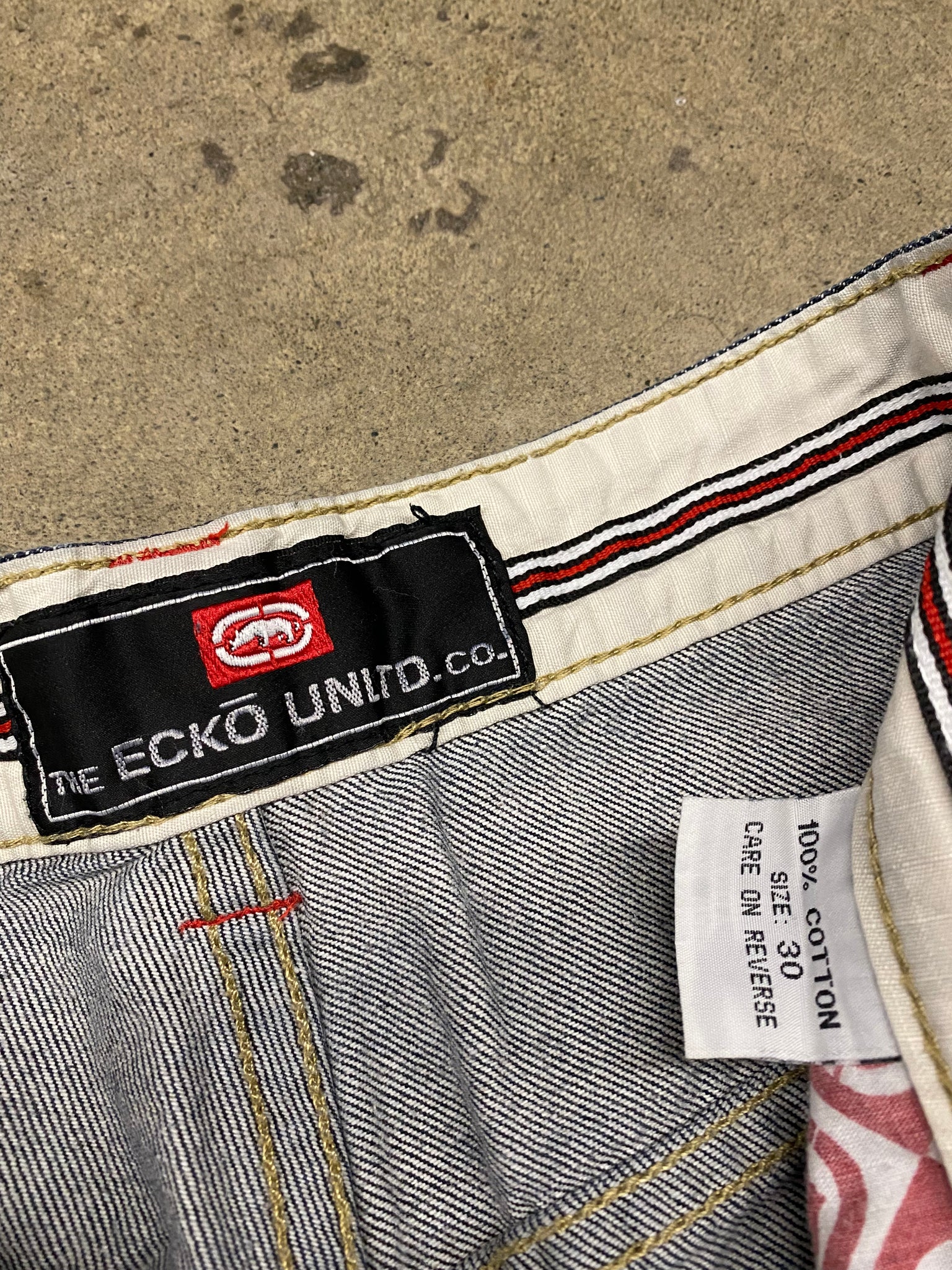 ECKO BIG POCKET VELCRO DENIM / 30x30