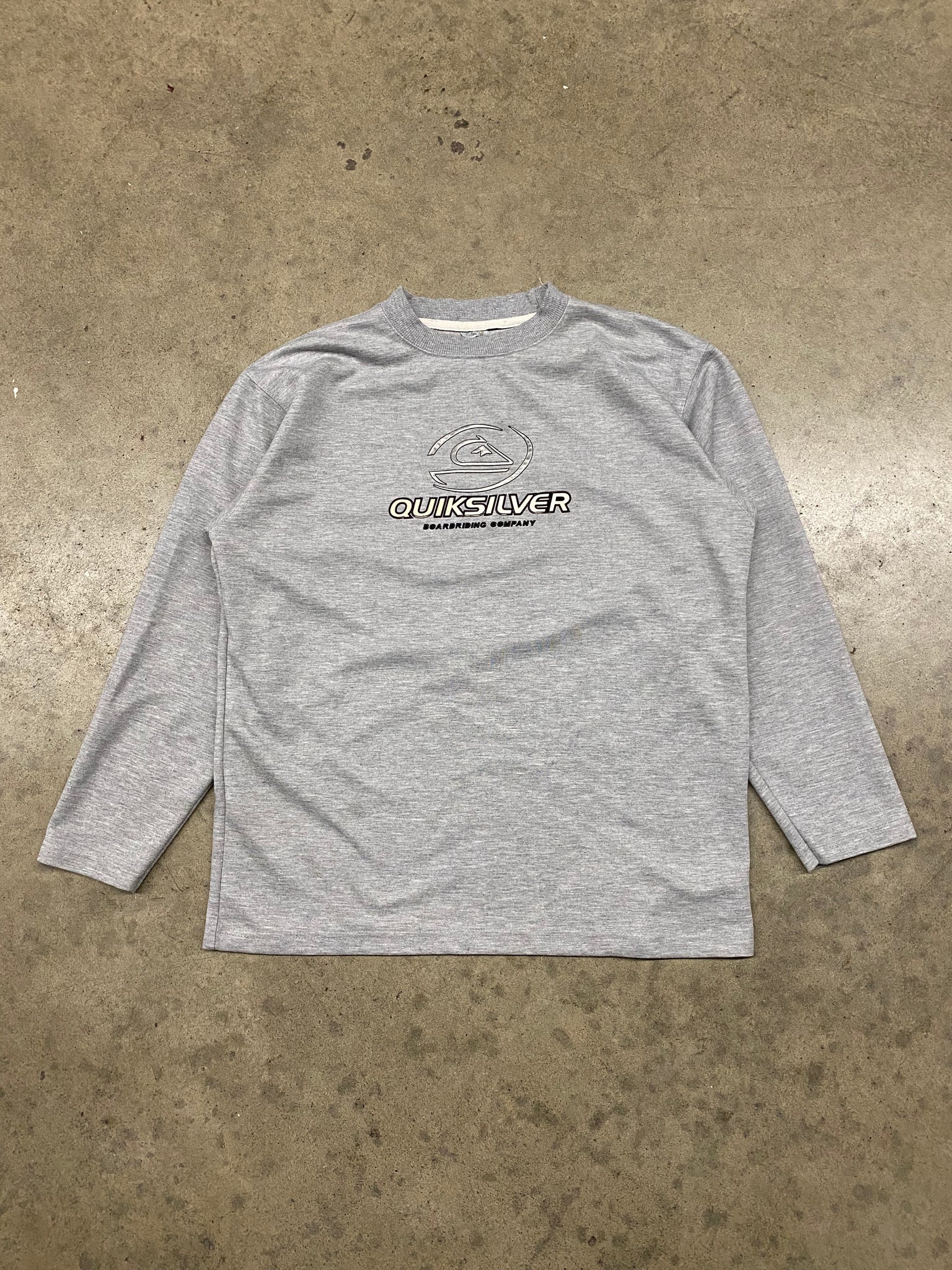 QUICKSLIVER 3D PUFF PRINT CREWNECK / Large