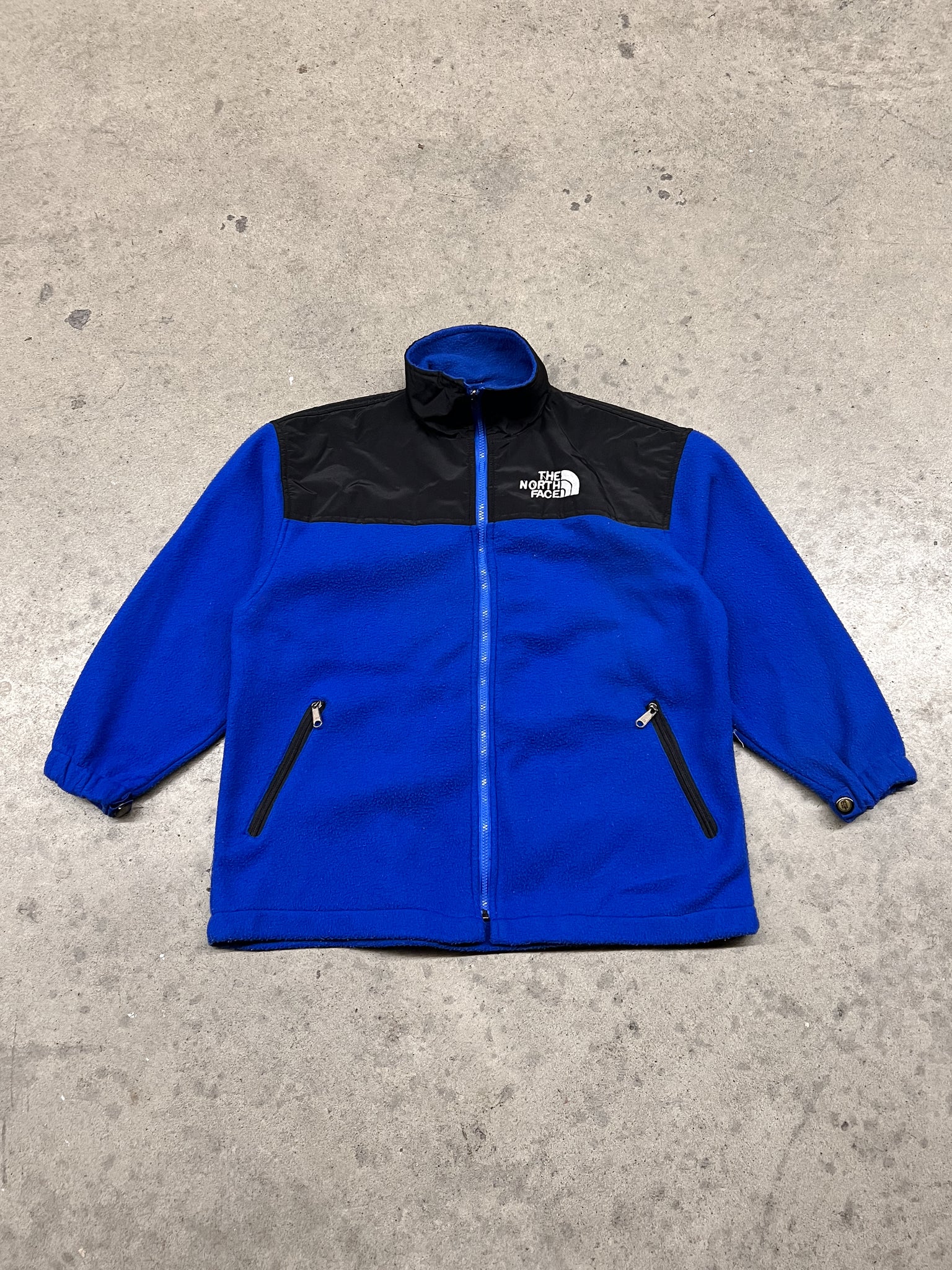 1990S TNF royal blue fleece / xlarge